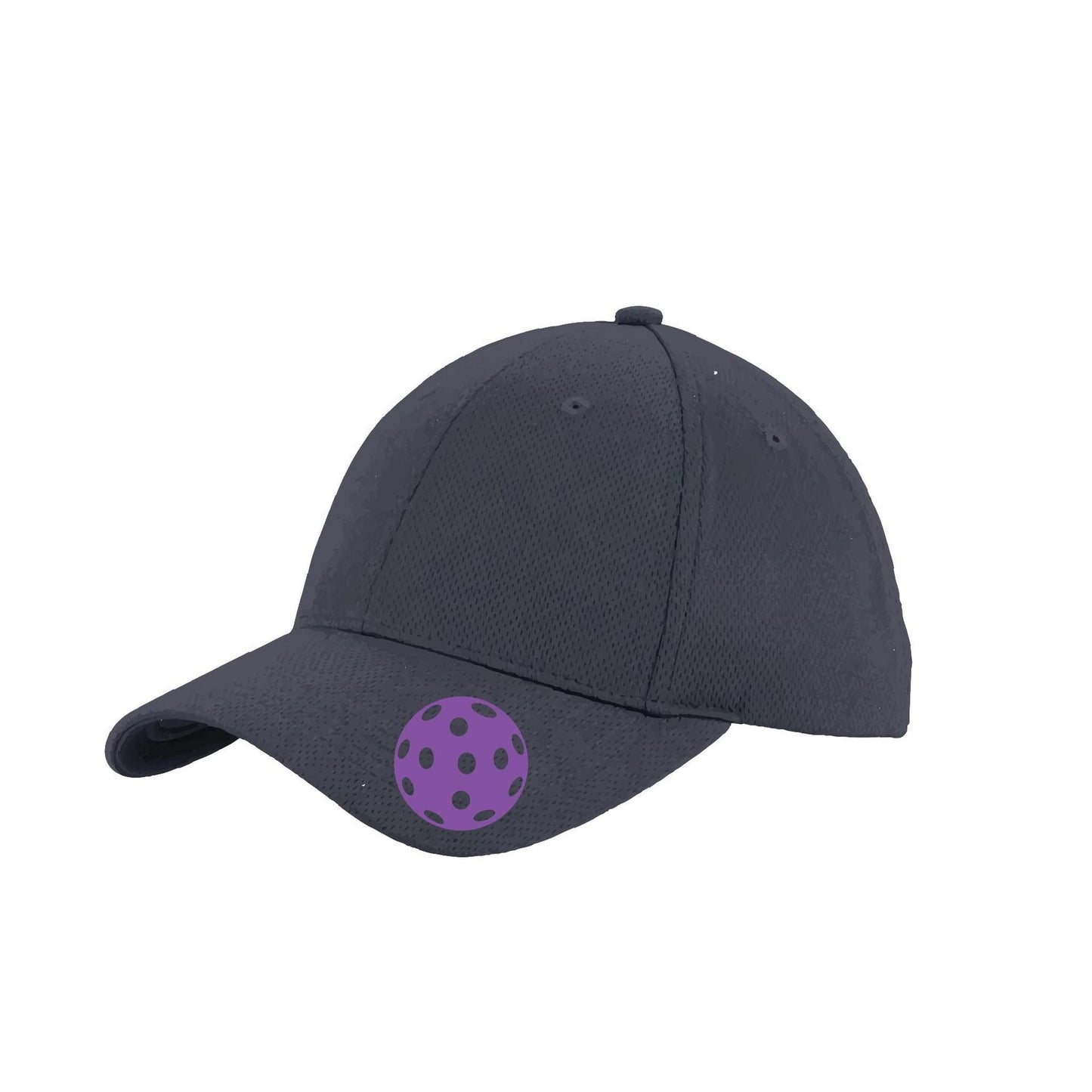 Purple Pickleball (Customizable) | Pickleball Hat | Moisture-Wicking 100% Polyester