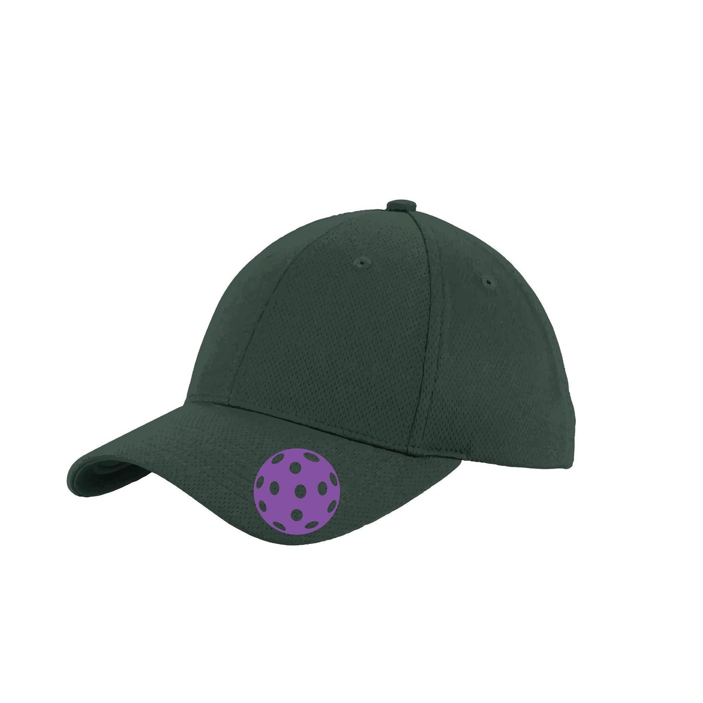Purple Pickleball (Customizable) | Pickleball Hat | Moisture-Wicking 100% Polyester