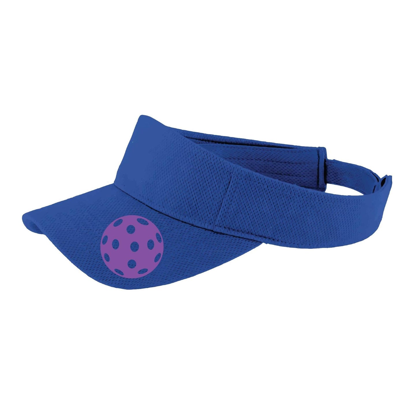 Purple Pickleball (Customizable) | Pickleball Visors | Moisture Wicking 100% Polyester