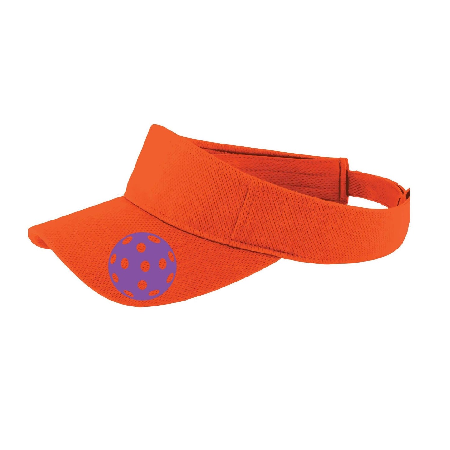 Purple Pickleball (Customizable) | Pickleball Visors | Moisture Wicking 100% Polyester