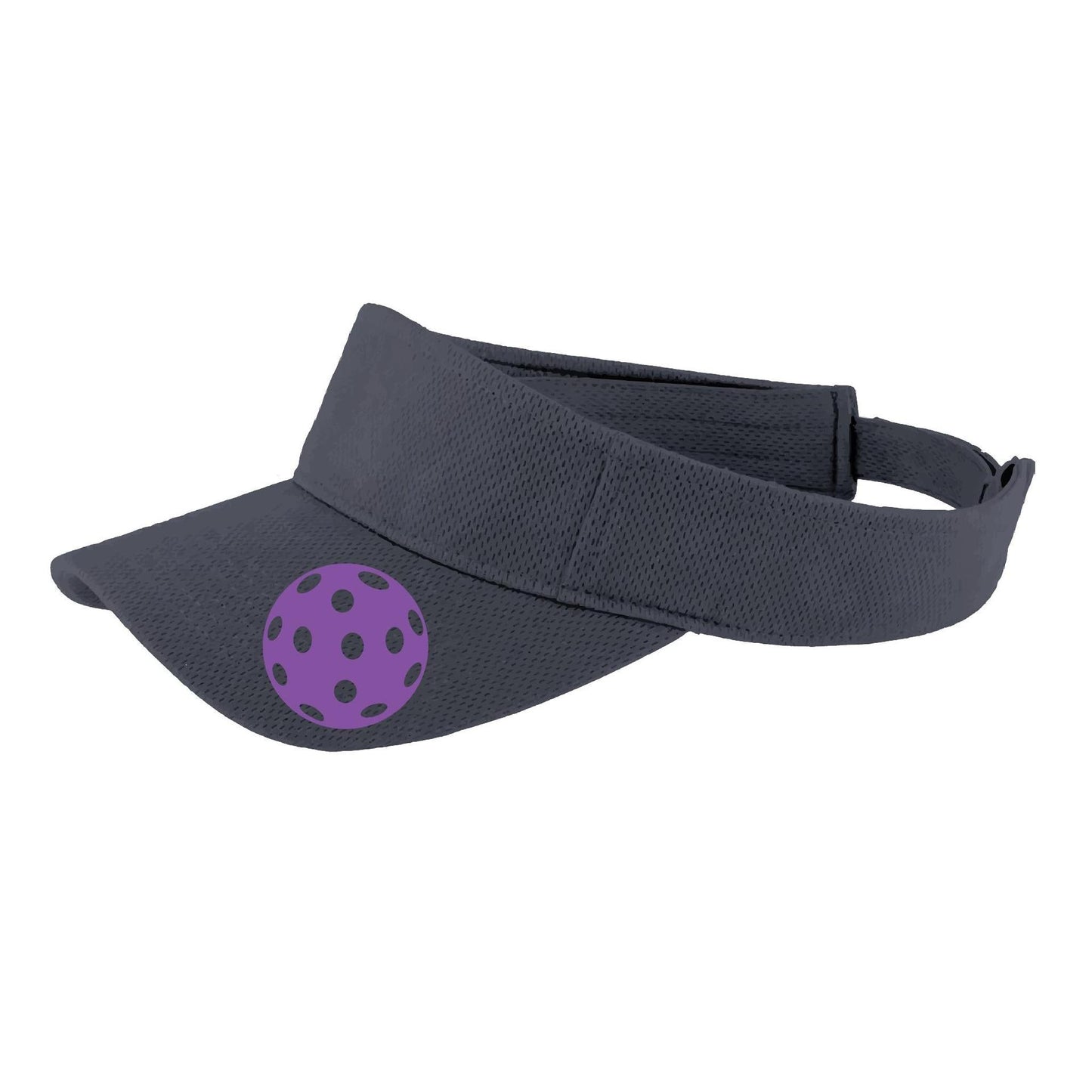 Purple Pickleball (Customizable) | Pickleball Visors | Moisture Wicking 100% Polyester