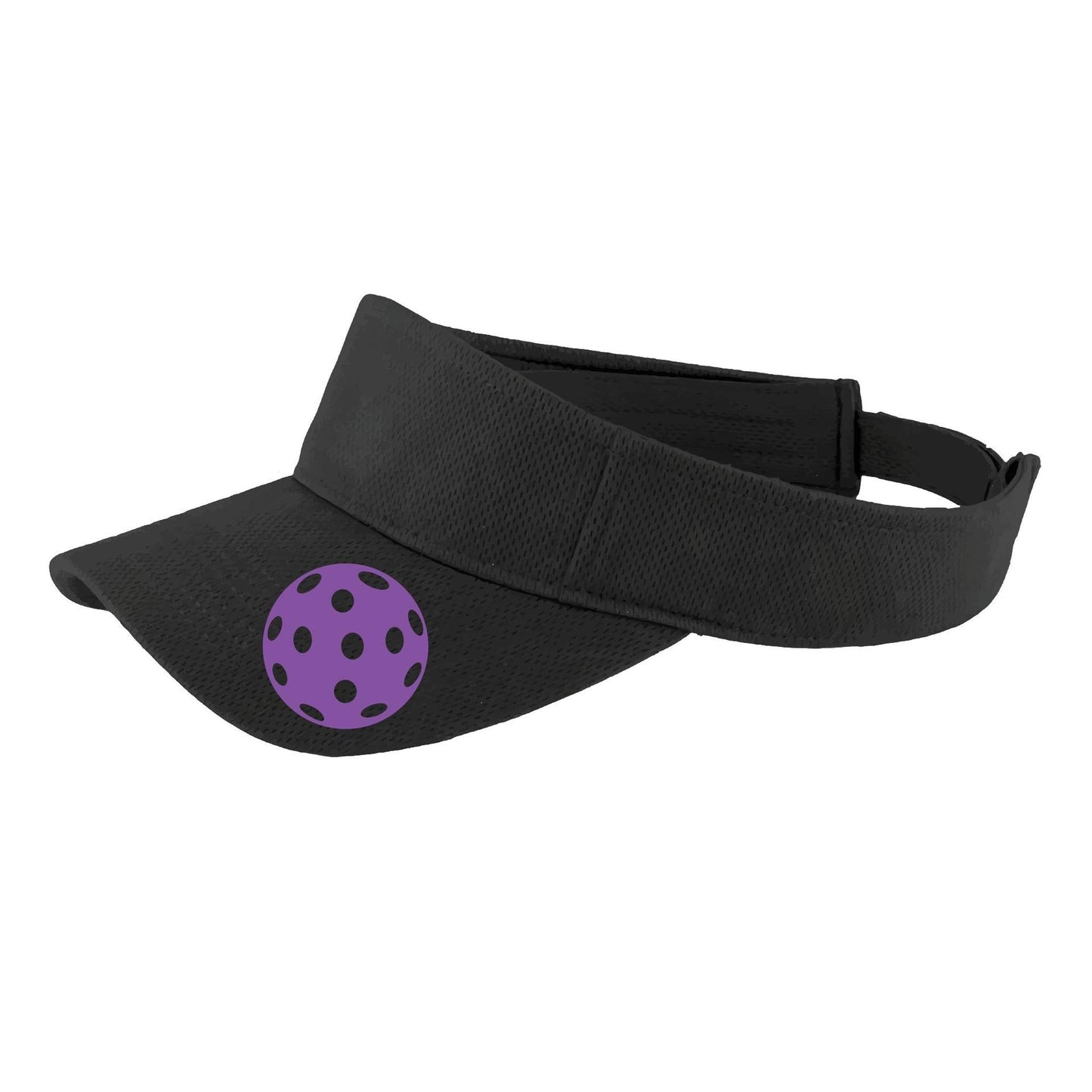 Purple Pickleball (Customizable) | Pickleball Visors | Moisture Wicking 100% Polyester