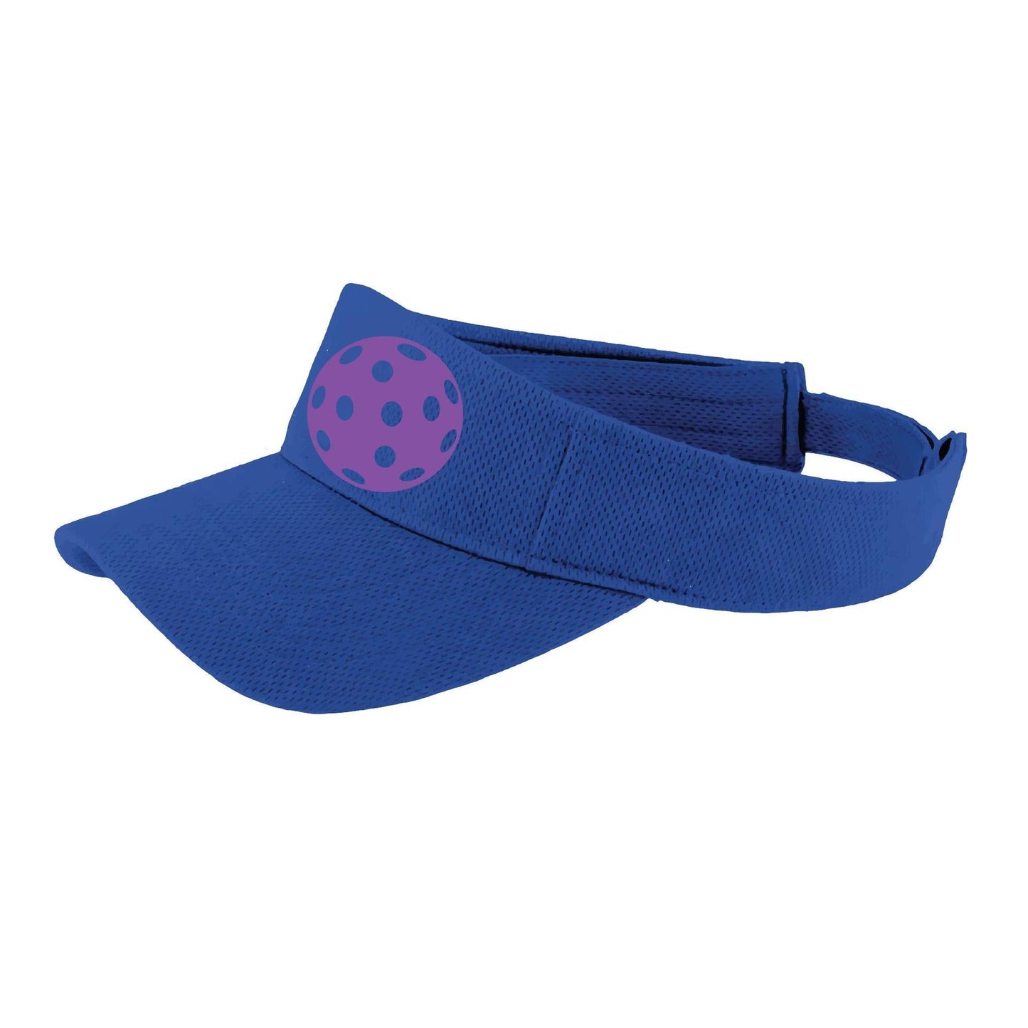 Purple Pickleball (Customizable) | Pickleball Visors | Moisture Wicking 100% Polyester