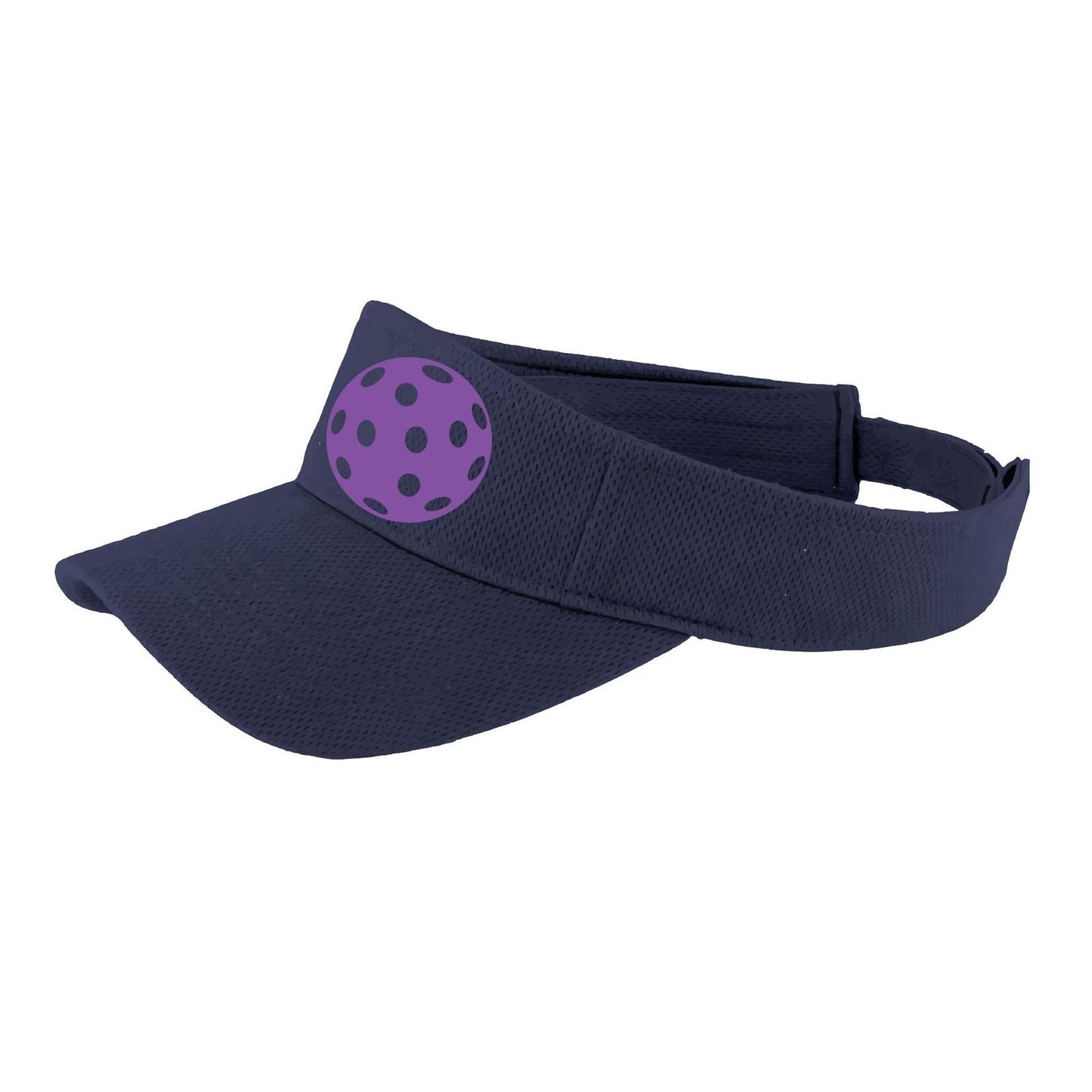 Purple Pickleball (Customizable) | Pickleball Visors | Moisture Wicking 100% Polyester