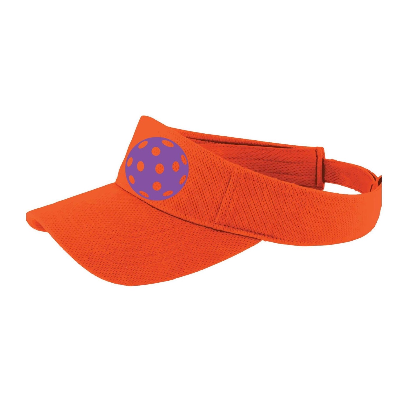 Purple Pickleball (Customizable) | Pickleball Visors | Moisture Wicking 100% Polyester