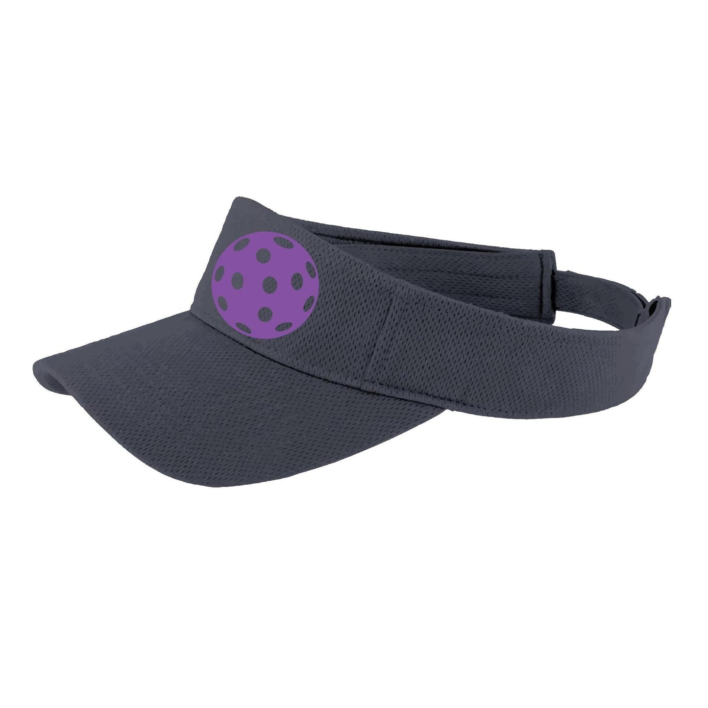 Purple Pickleball (Customizable) | Pickleball Visors | Moisture Wicking 100% Polyester