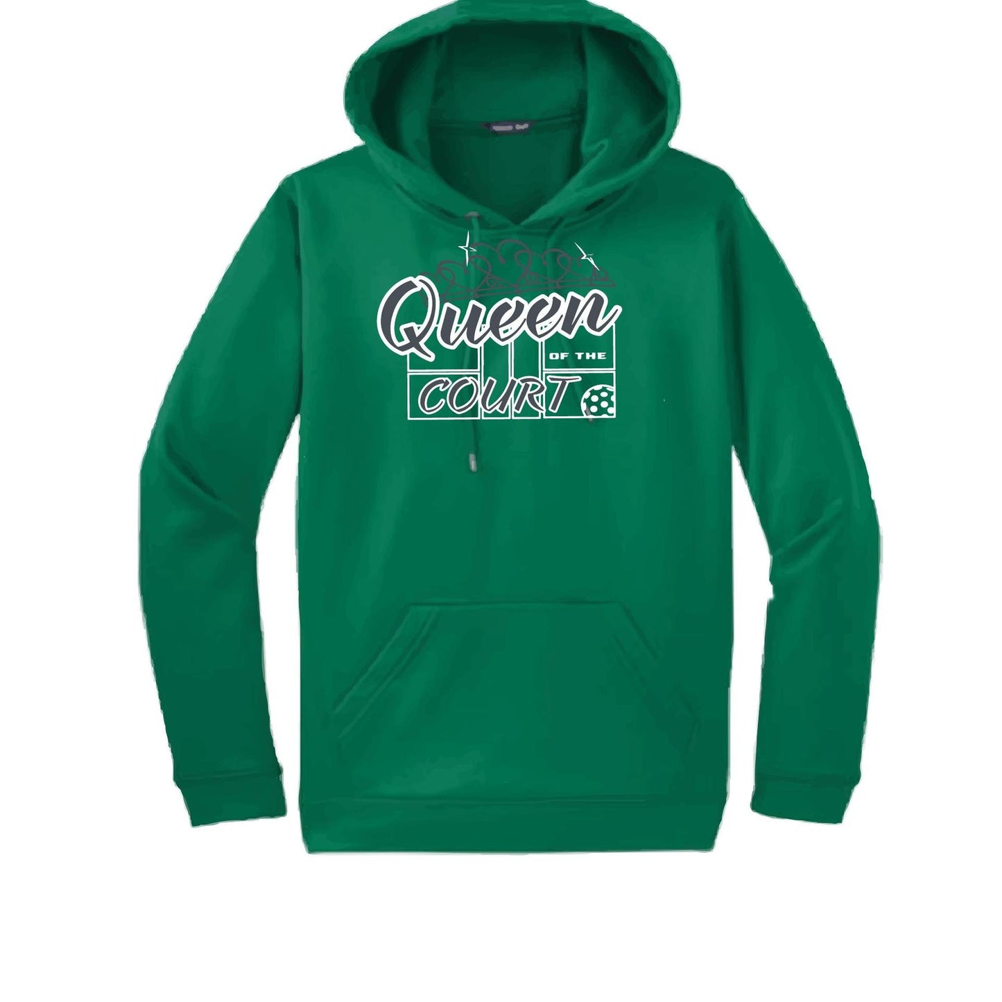 Queen Of The Court | Unisex Hoodie Pickleball Sweatshirt | 50% Cotton 50% Polyester