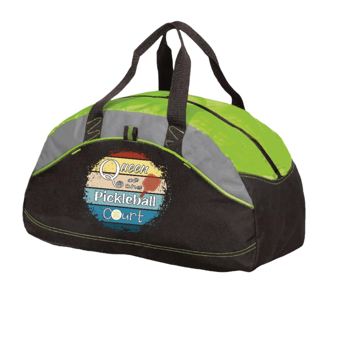 Queen of the Pickleball Court | Pickleball Sports Duffel | Medium Size Court Bag