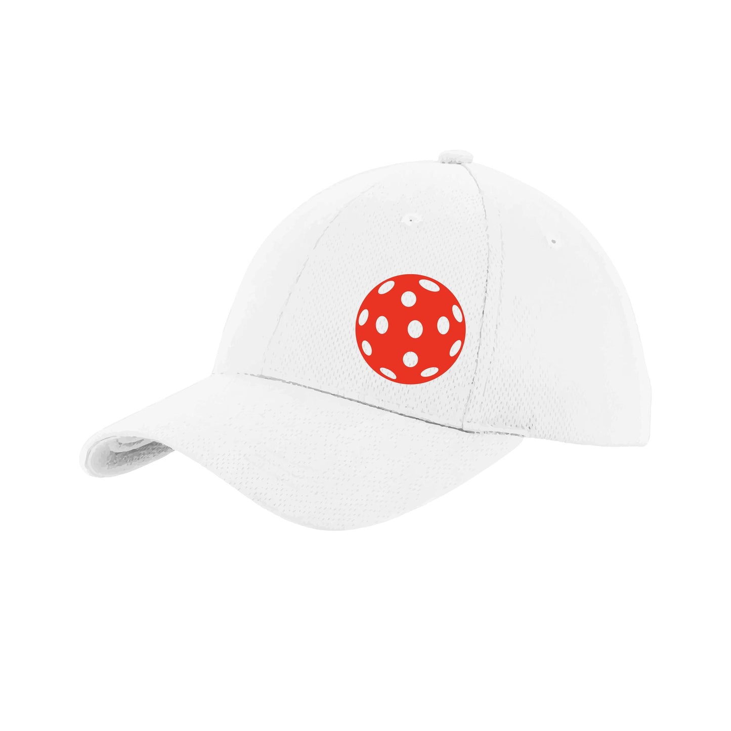 Red Pickleball (Customizable) | Pickleball Hat | Moisture-Wicking 100% Polyester