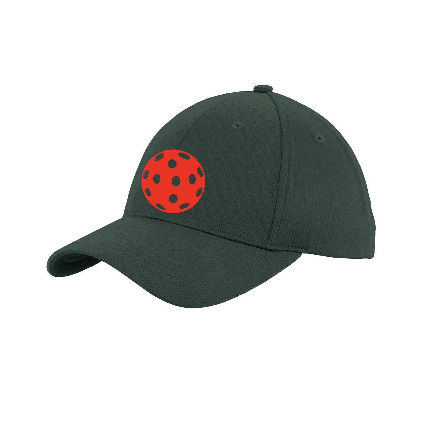 Red Pickleball (Customizable) | Pickleball Hat | Moisture-Wicking 100% Polyester