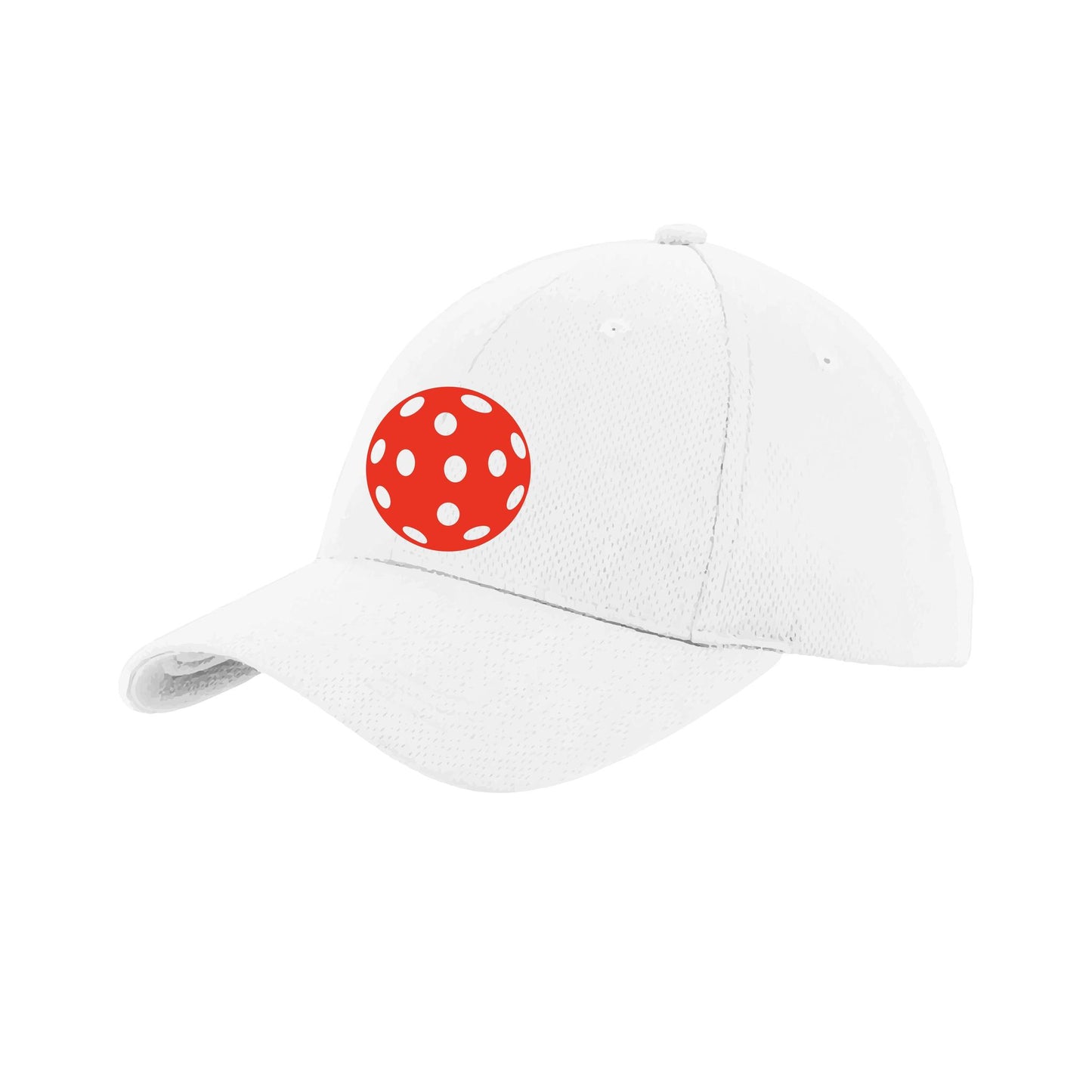 Red Pickleball (Customizable) | Pickleball Hat | Moisture-Wicking 100% Polyester