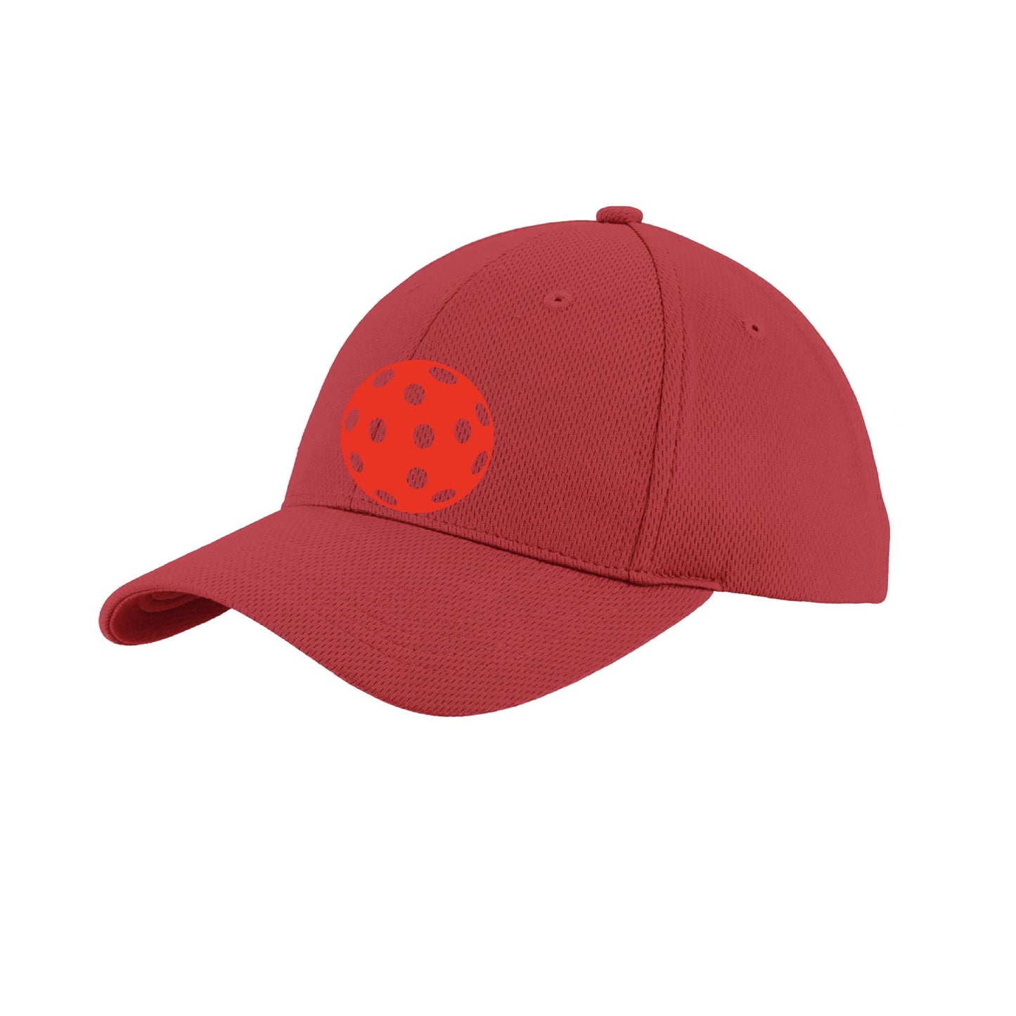 Red Pickleball (Customizable) | Pickleball Hat | Moisture-Wicking 100% Polyester