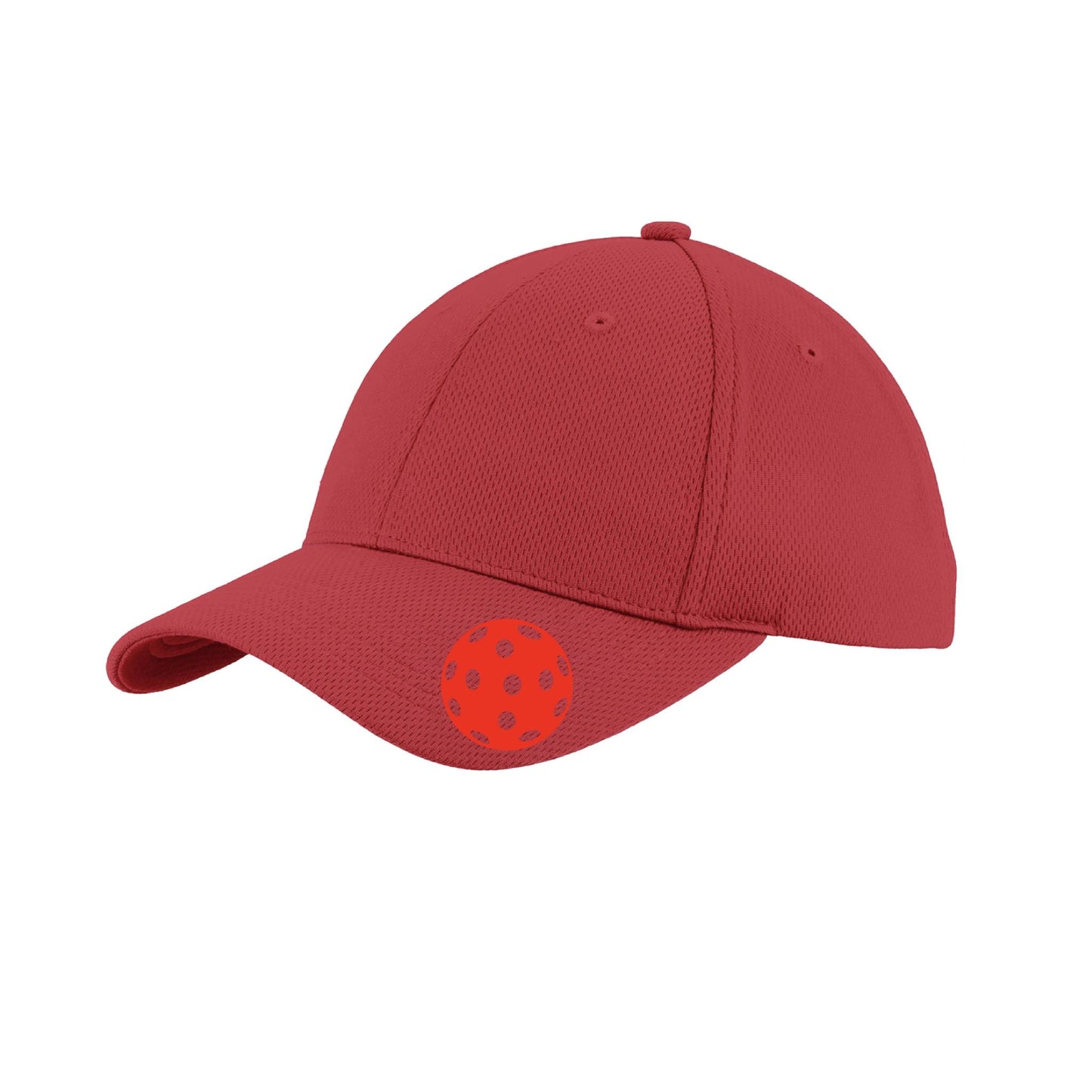 Red Pickleball (Customizable) | Pickleball Hat | Moisture-Wicking 100% Polyester
