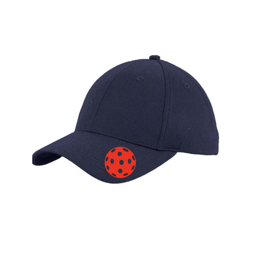 Red Pickleball (Customizable) | Pickleball Hat | Moisture-Wicking 100% Polyester
