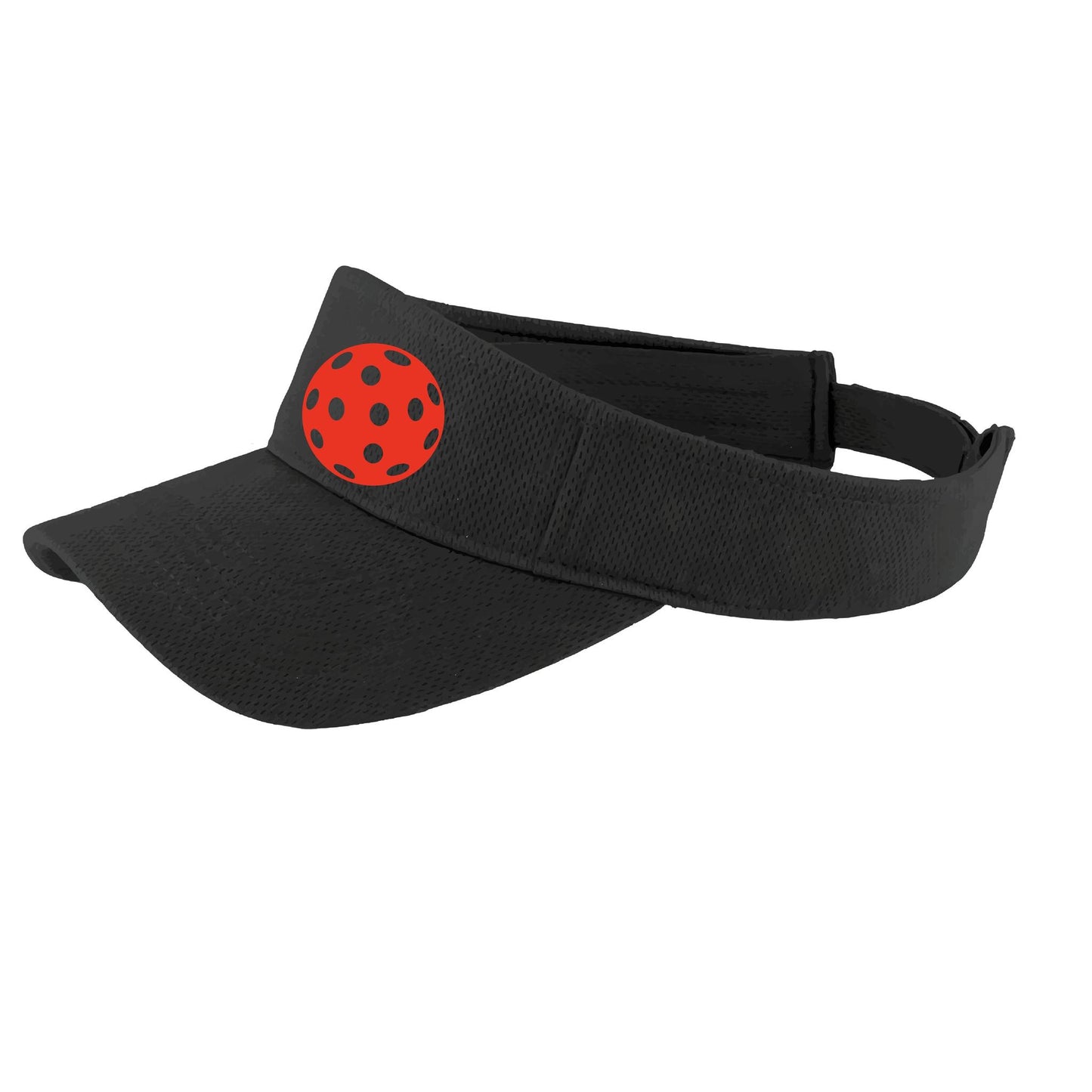 Red Pickleball (Customizable) | Pickleball Visors | Moisture Wicking 100% Polyester