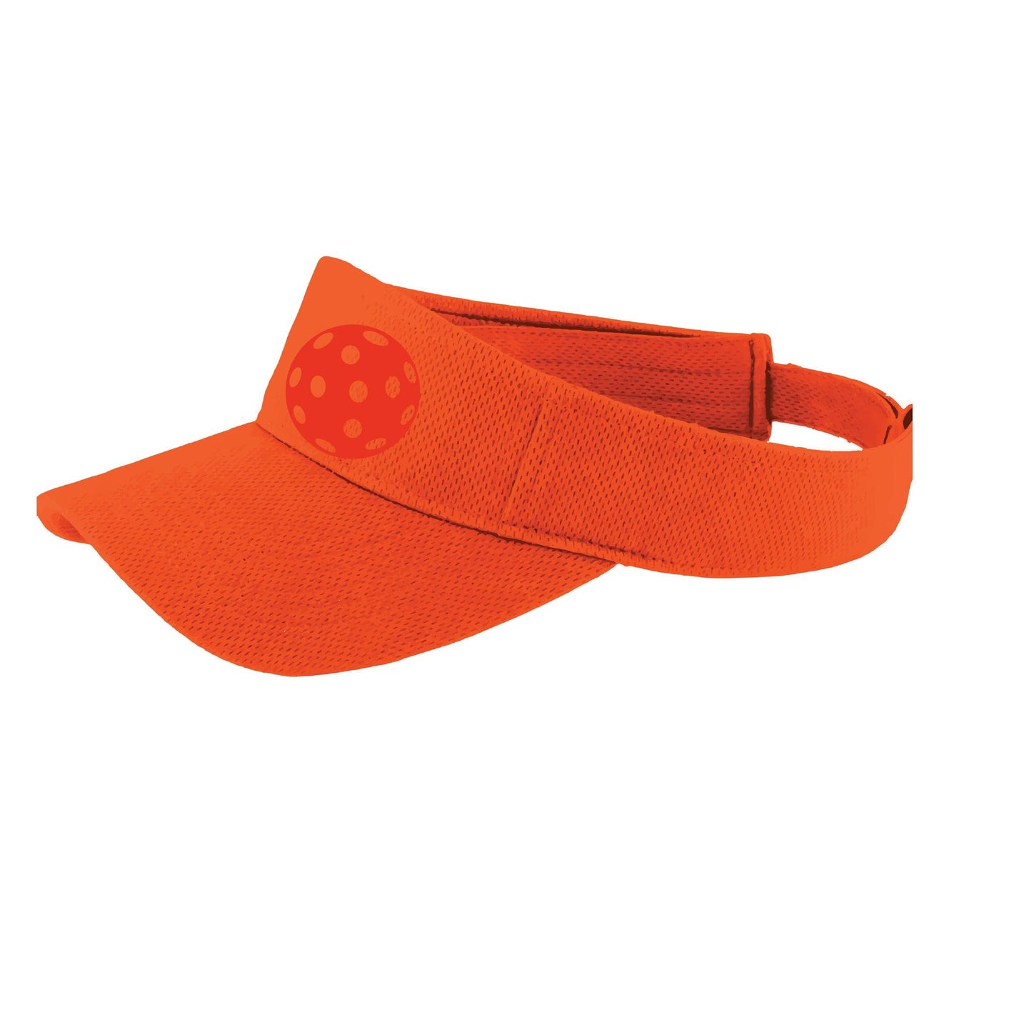 Red Pickleball (Customizable) | Pickleball Visors | Moisture Wicking 100% Polyester