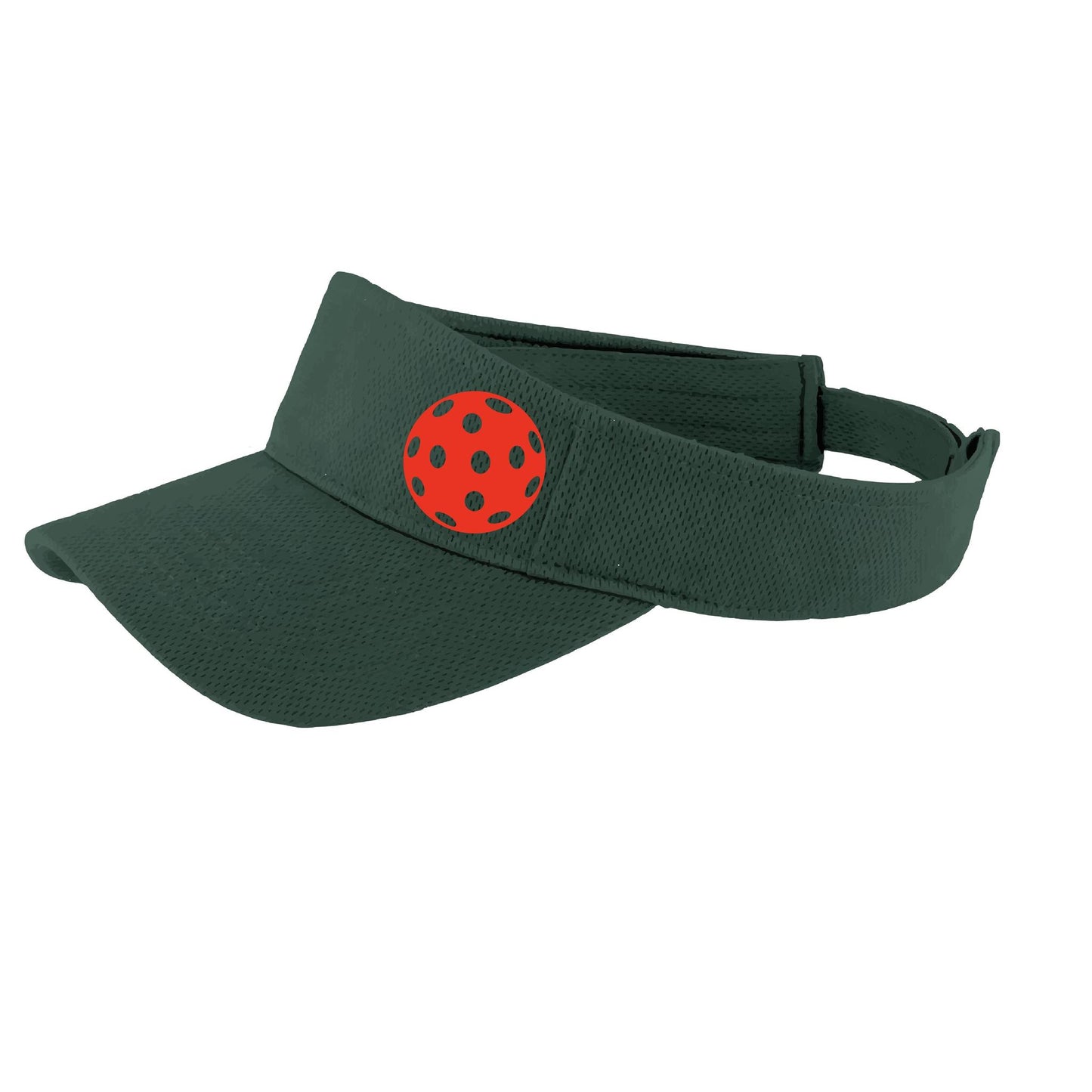 Red Pickleball (Customizable) | Pickleball Visors | Moisture Wicking 100% Polyester