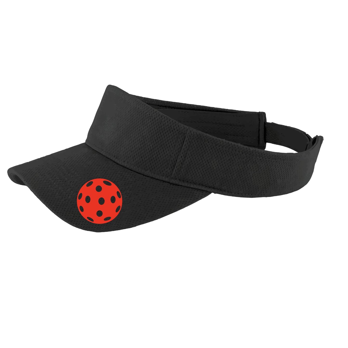 Red Pickleball (Customizable) | Pickleball Visors | Moisture Wicking 100% Polyester