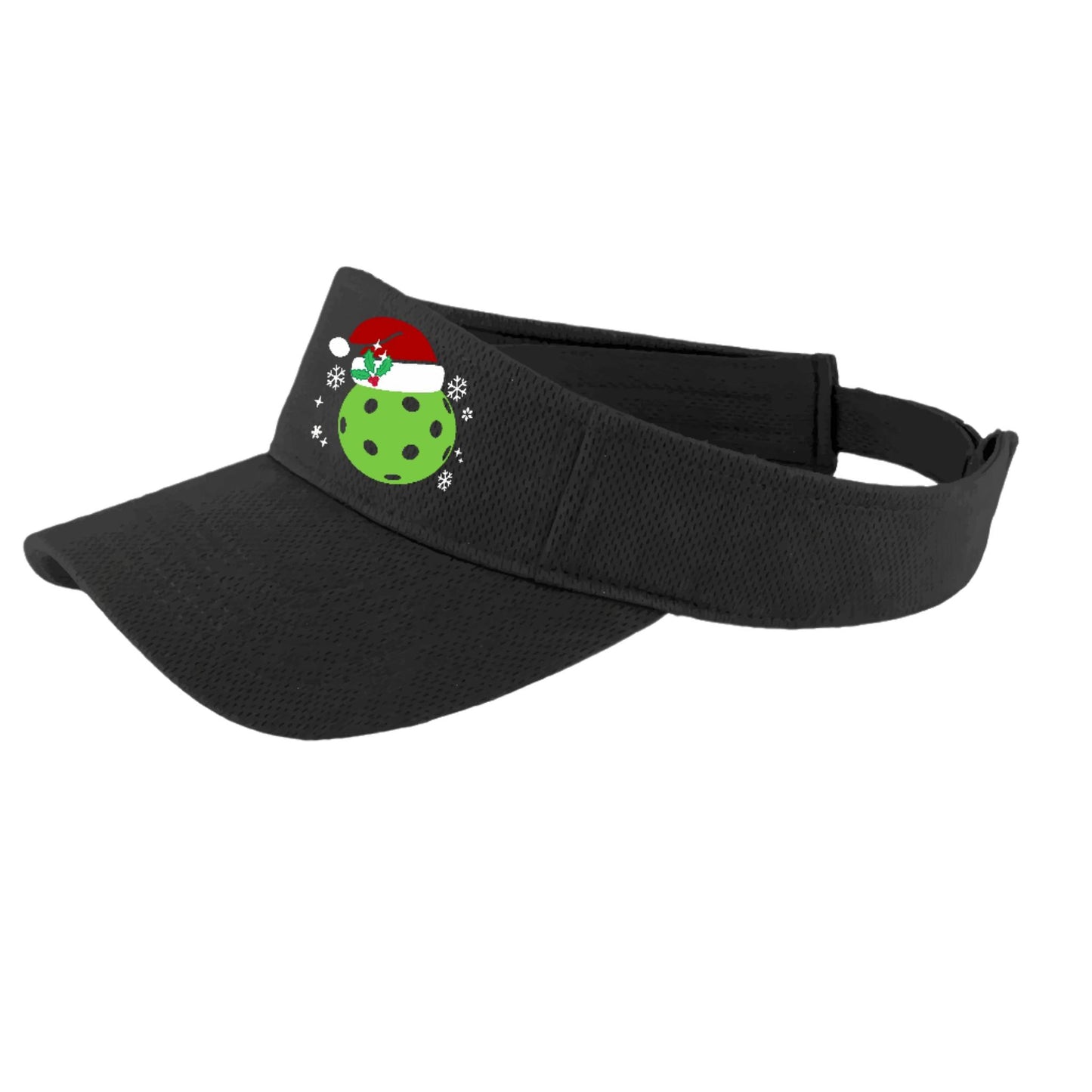Santa Hat | Pickleball Visors | Moisture Wicking 100% Polyester