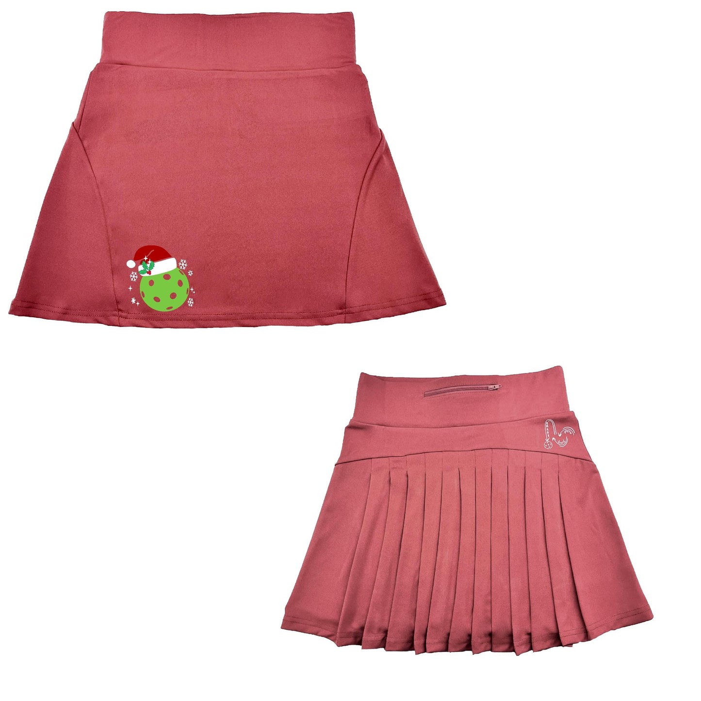 Santa Hat | Women's Flirty Pickleball Skort