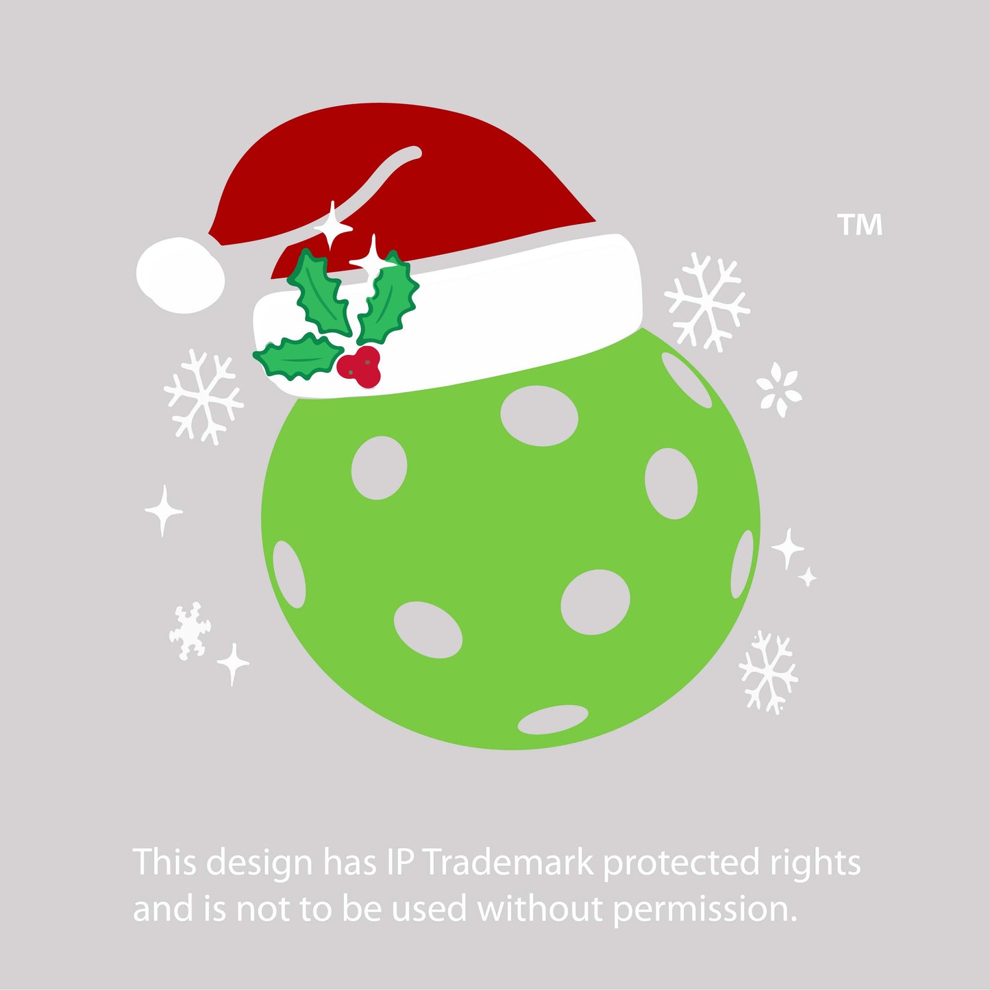 Santa Hat | Youth Short Sleeve Pickleball Performance T-Shirts | 100% Polyester