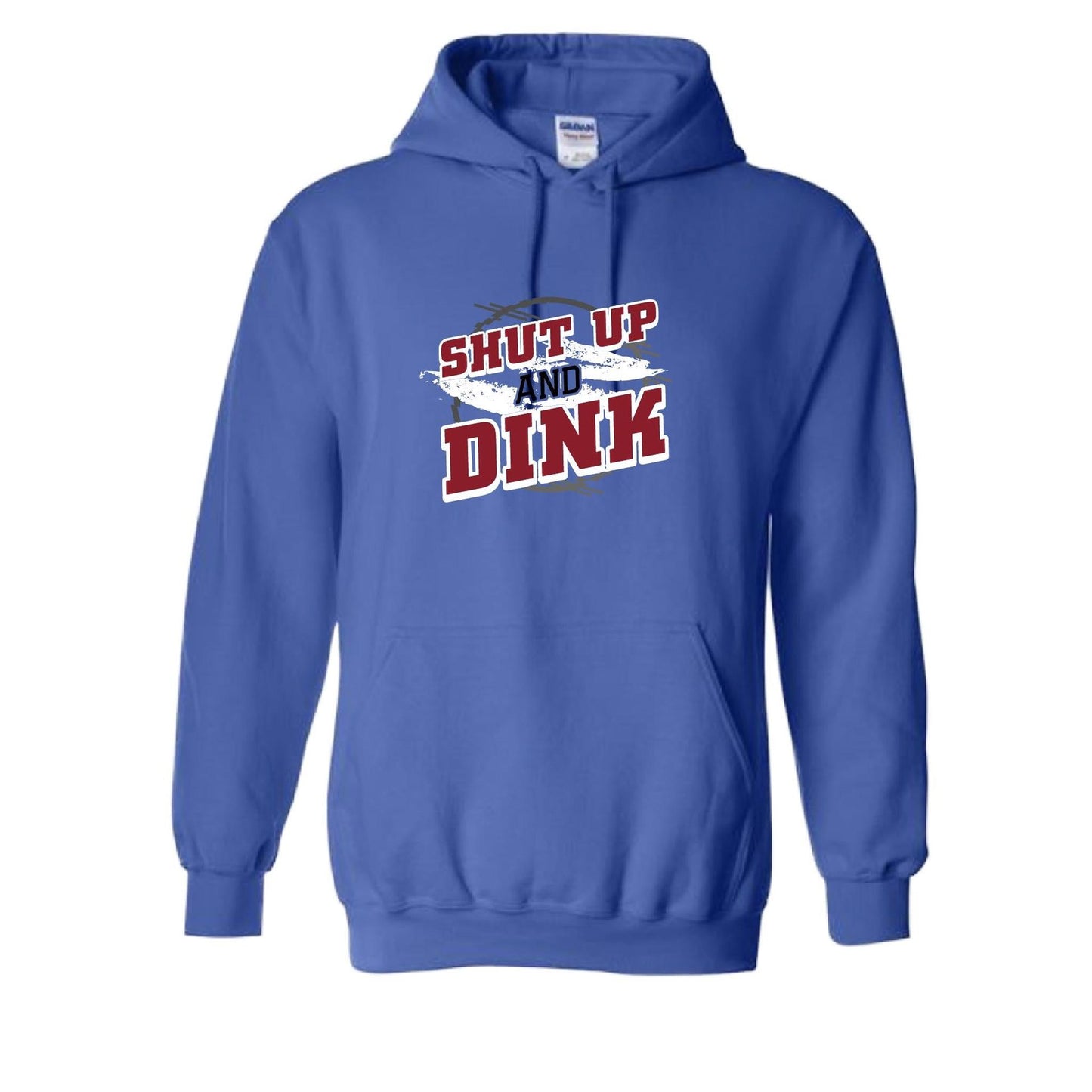 Shut Up And Dink | Unisex Hoodie Pickleball Sweatshirt | 50% Cotton 50% Polyester