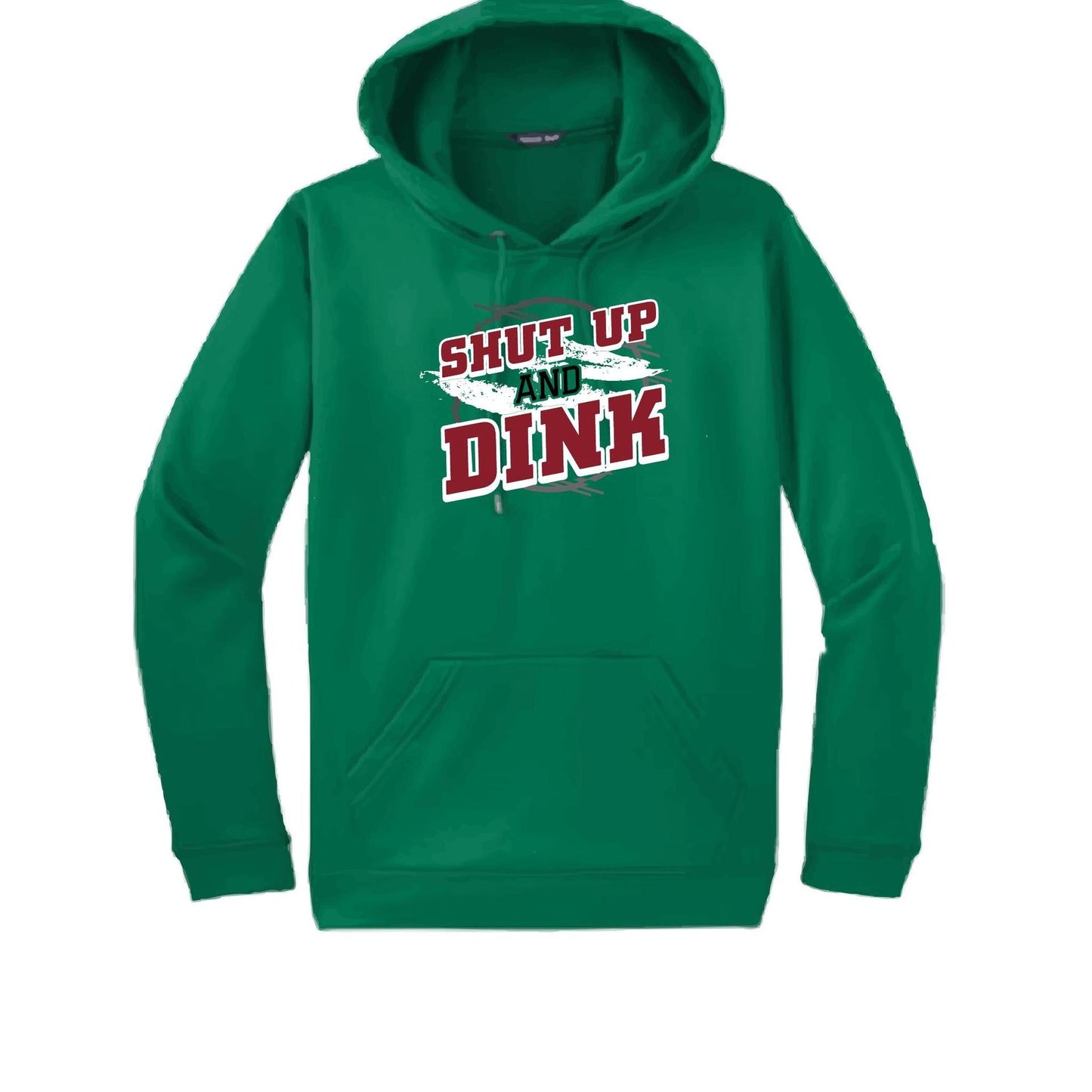 Shut Up And Dink | Unisex Hoodie Pickleball Sweatshirt | 50% Cotton 50% Polyester