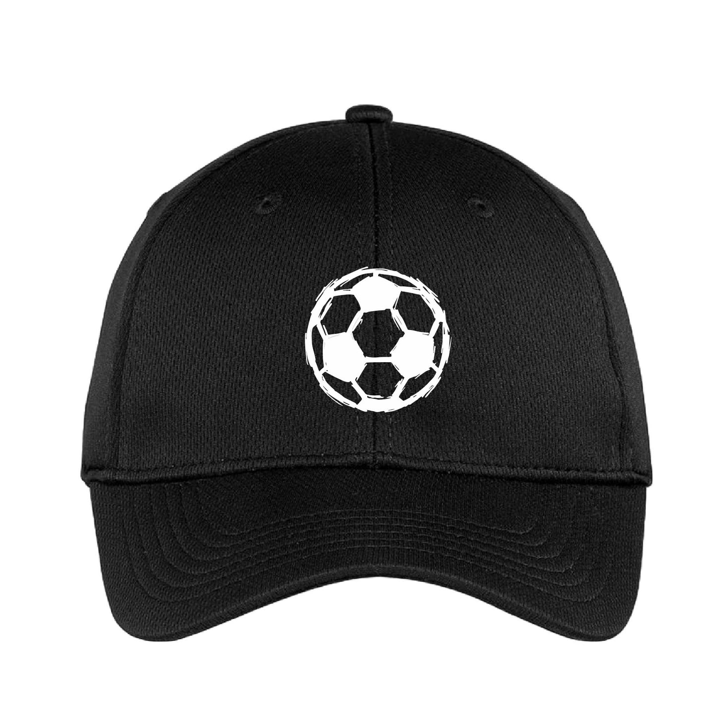 Soccer Sketched | Soccer Hat | Moisture-Wicking 100% Polyester