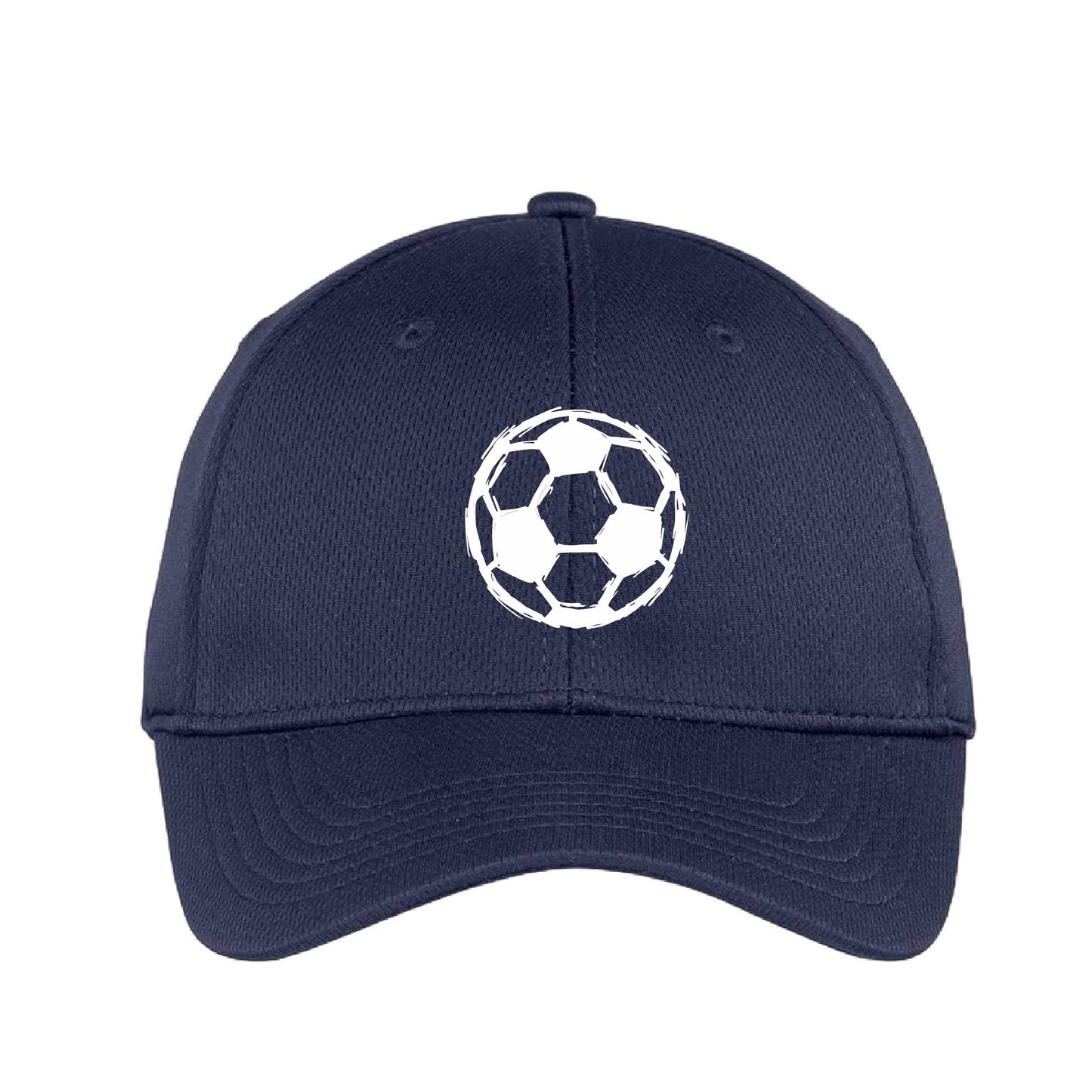 Soccer Sketched | Soccer Hat | Moisture-Wicking 100% Polyester