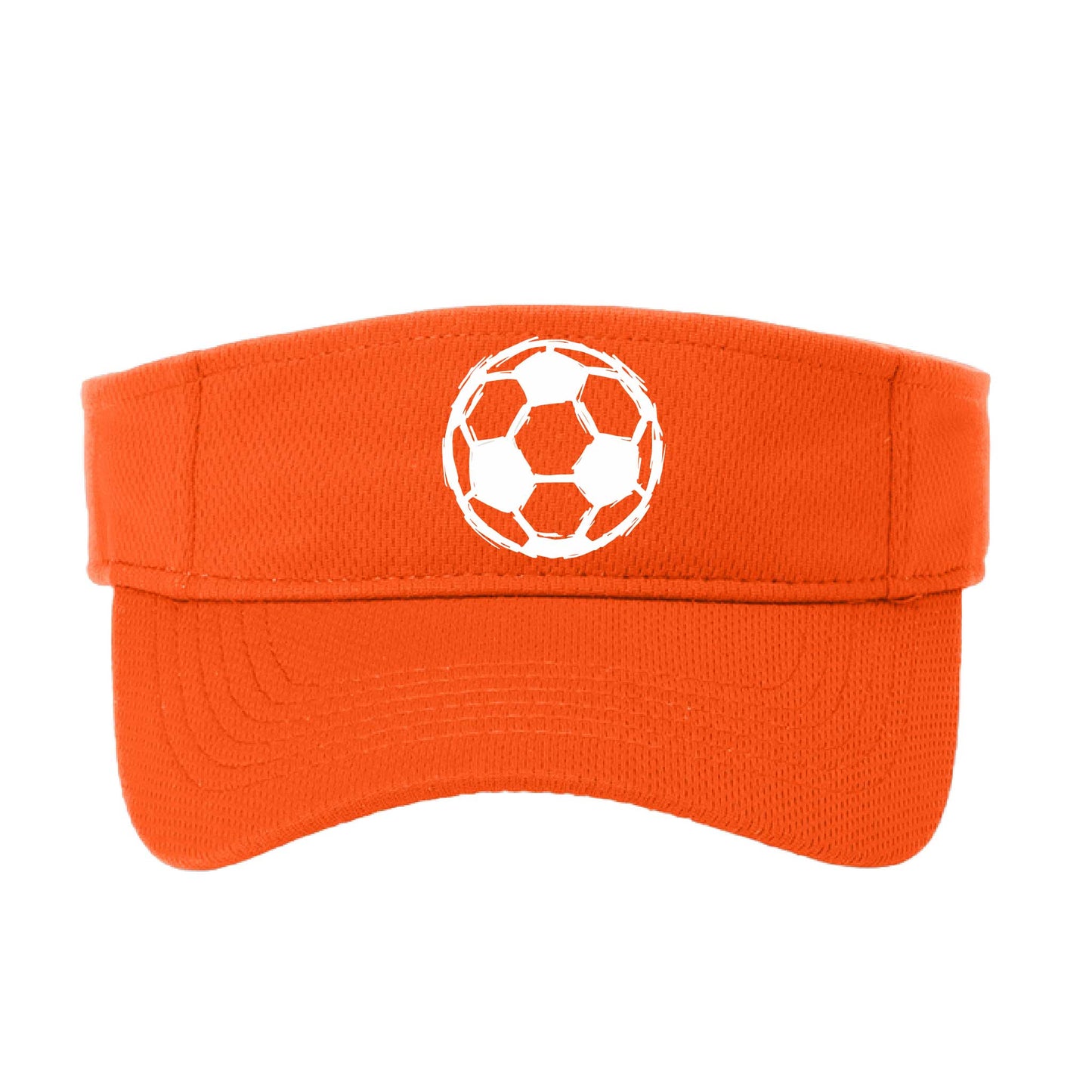 Soccer Sketched | Soccer Visors | Moisture Wicking 100% Polyester