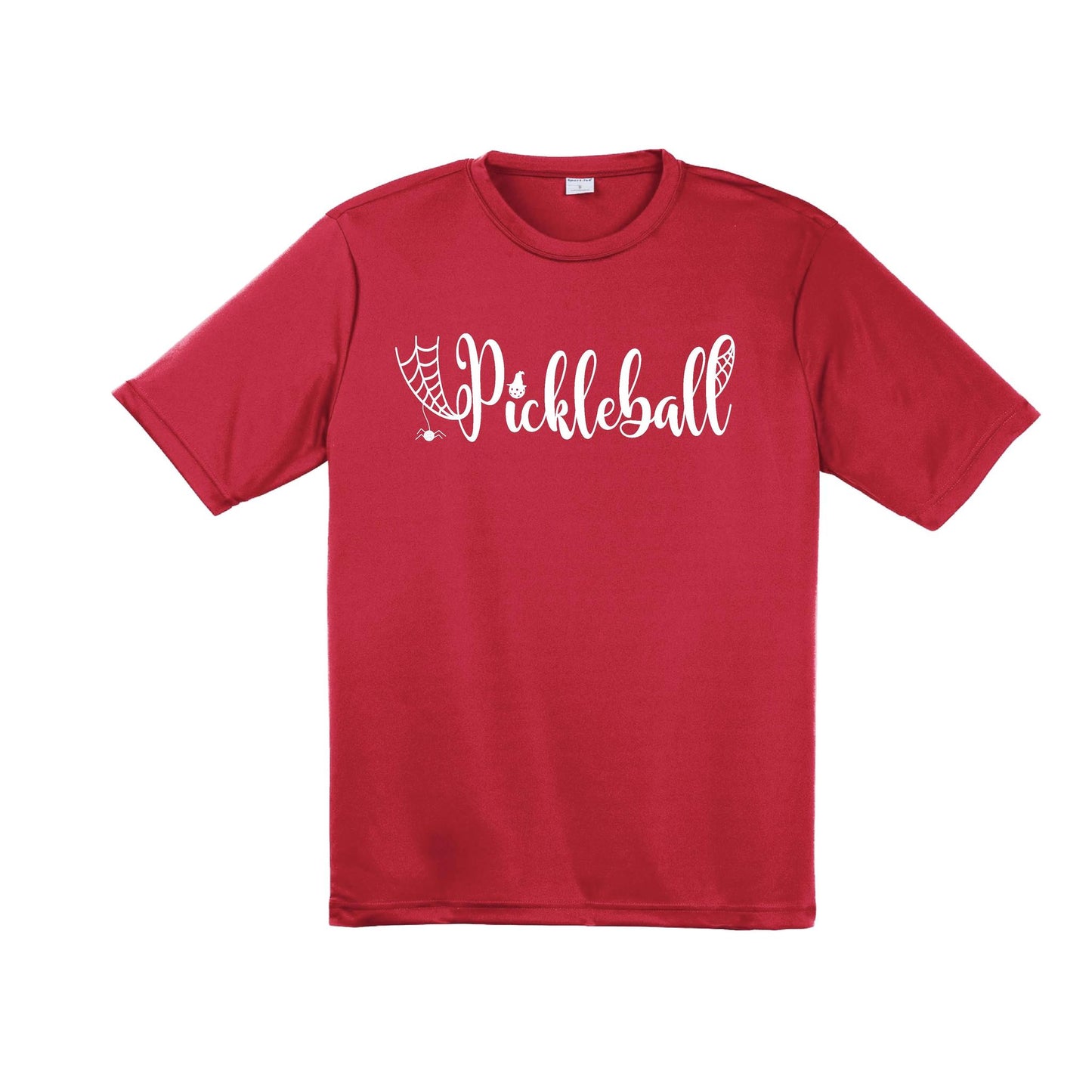 Spider Pickleball | Men's Short Sleeve Athletic Performance T-Shirt | 100% Polyester
