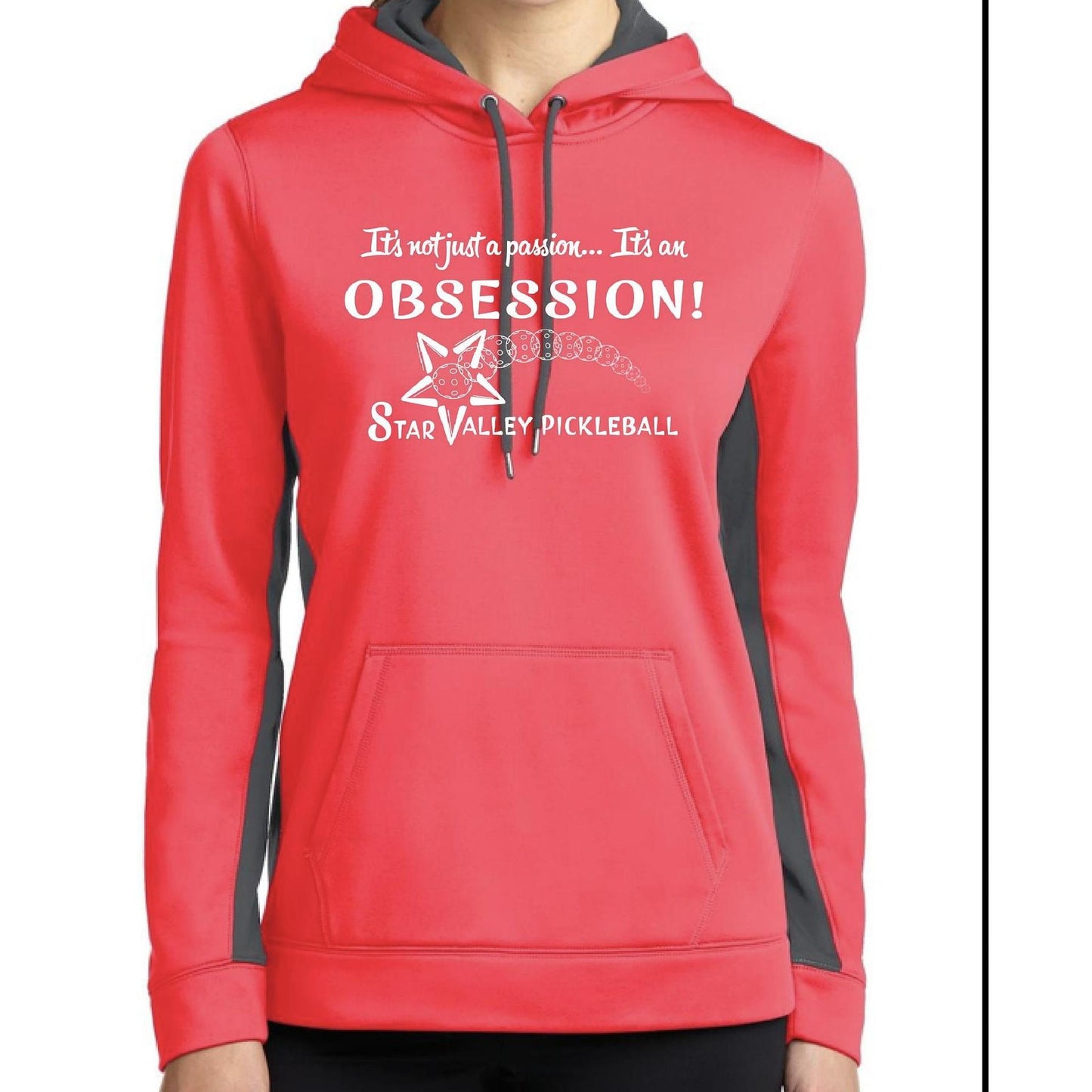 Star Valley Pickleball Tournament | Clearance Women’s Fitted Hoodie Pickleball Sweatshirt