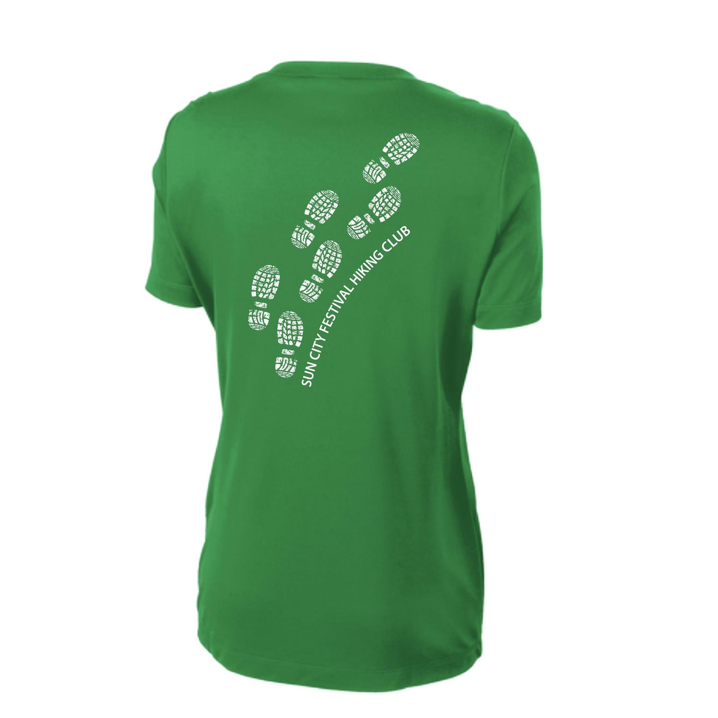 Sun City Festival Hiking Club | Women’s Short Sleeve Crewneck Hiking Performance T-Shirts | 100% Polyester
