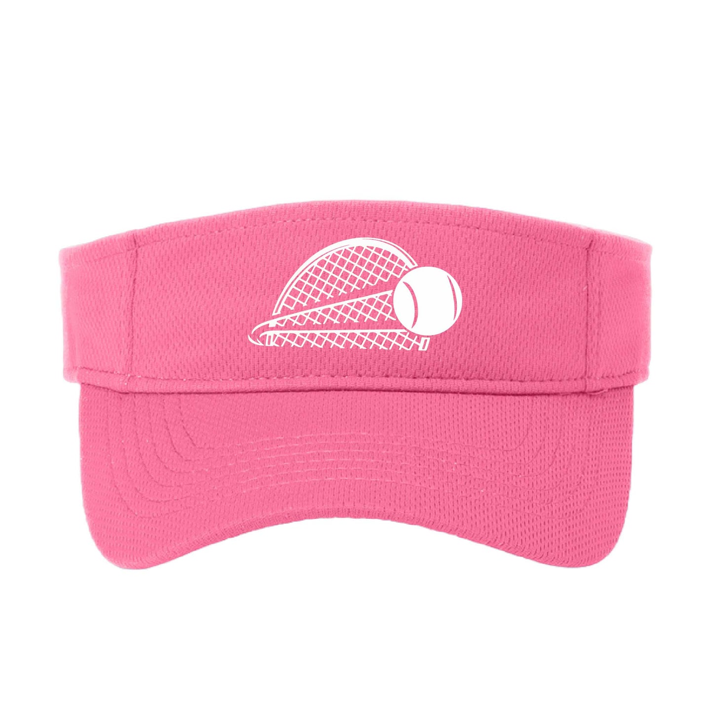 Half Racquet | Tennis Visors | Moisture Wicking 100% Polyester