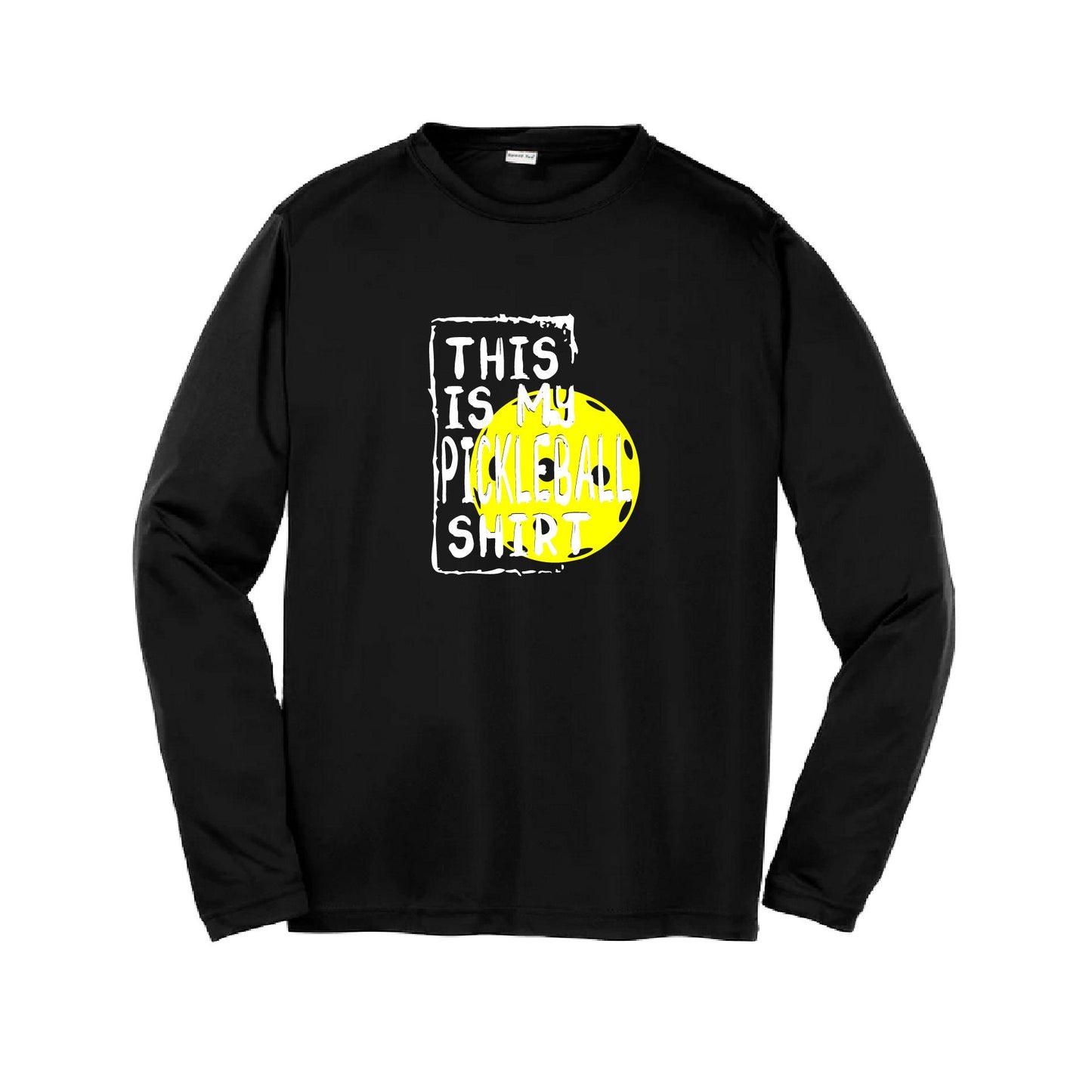 This Is My Pickleball Shirt | Youth Long Sleeve Pickleball Shirts | 100% Polyester