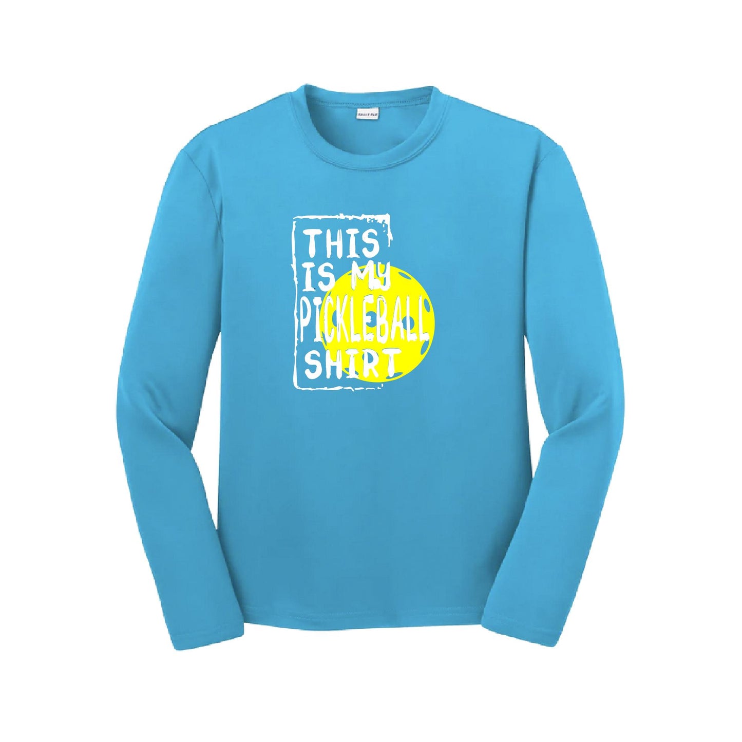This Is My Pickleball Shirt | Youth Long Sleeve Pickleball Shirts | 100% Polyester