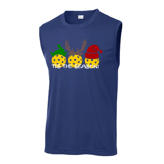 Tis the Season | Men's Sleeveless Athletic Performance T-Shirt | 100% Polyester