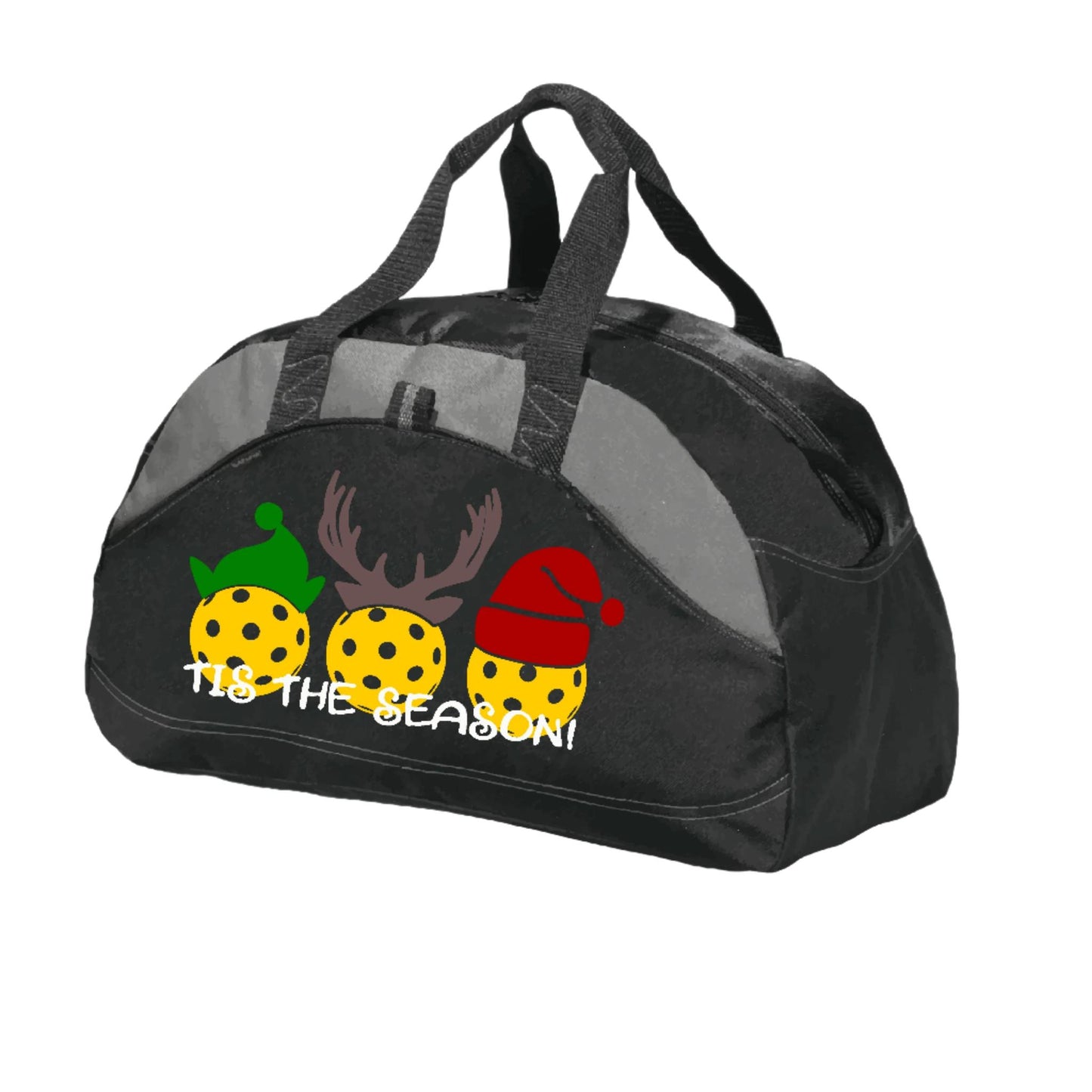 Tis the Season | Pickleball Sports Duffel | Medium Size Court Bag