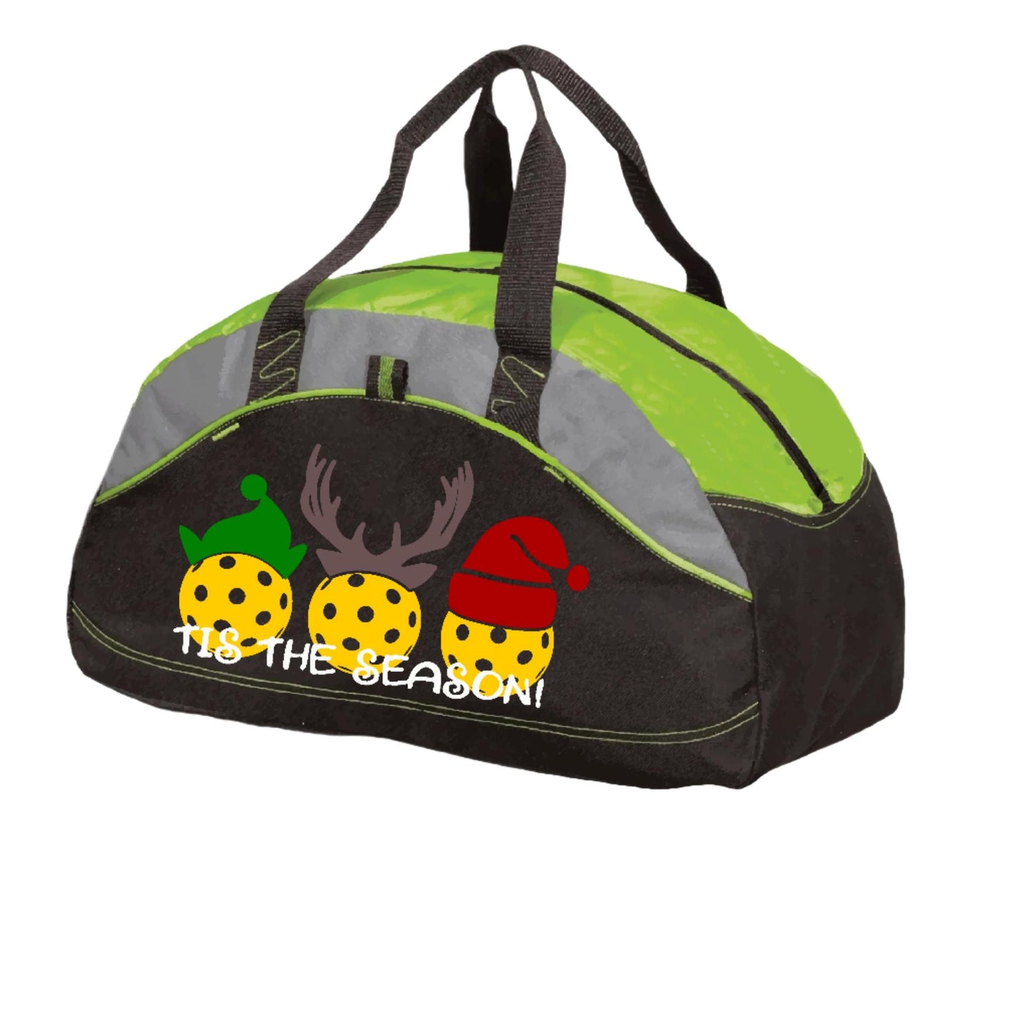 Tis the Season | Pickleball Sports Duffel | Medium Size Court Bag