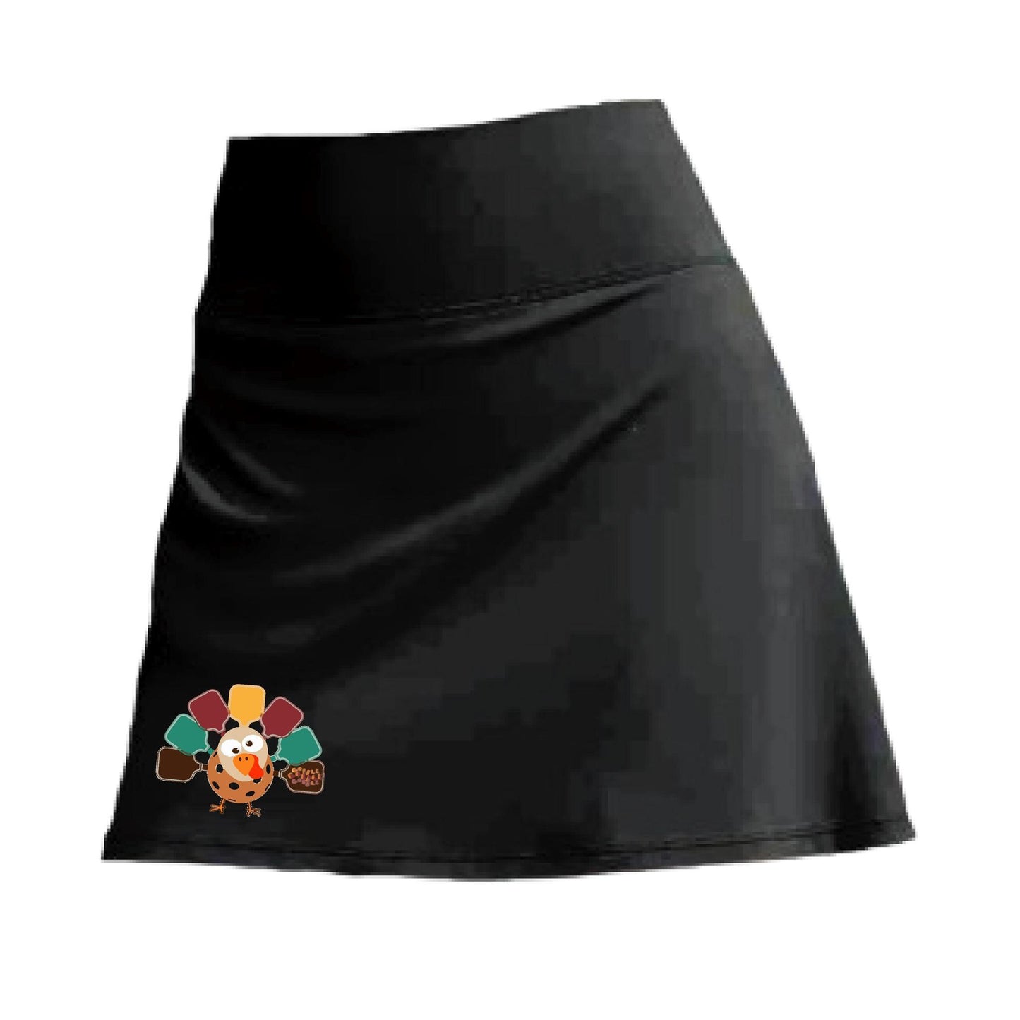 Customizable Two Skorts Set (Black & Grey) Fall Designs | Pickleball Women’s Skorts | High-Performance Skorts with Shorts and Pockets