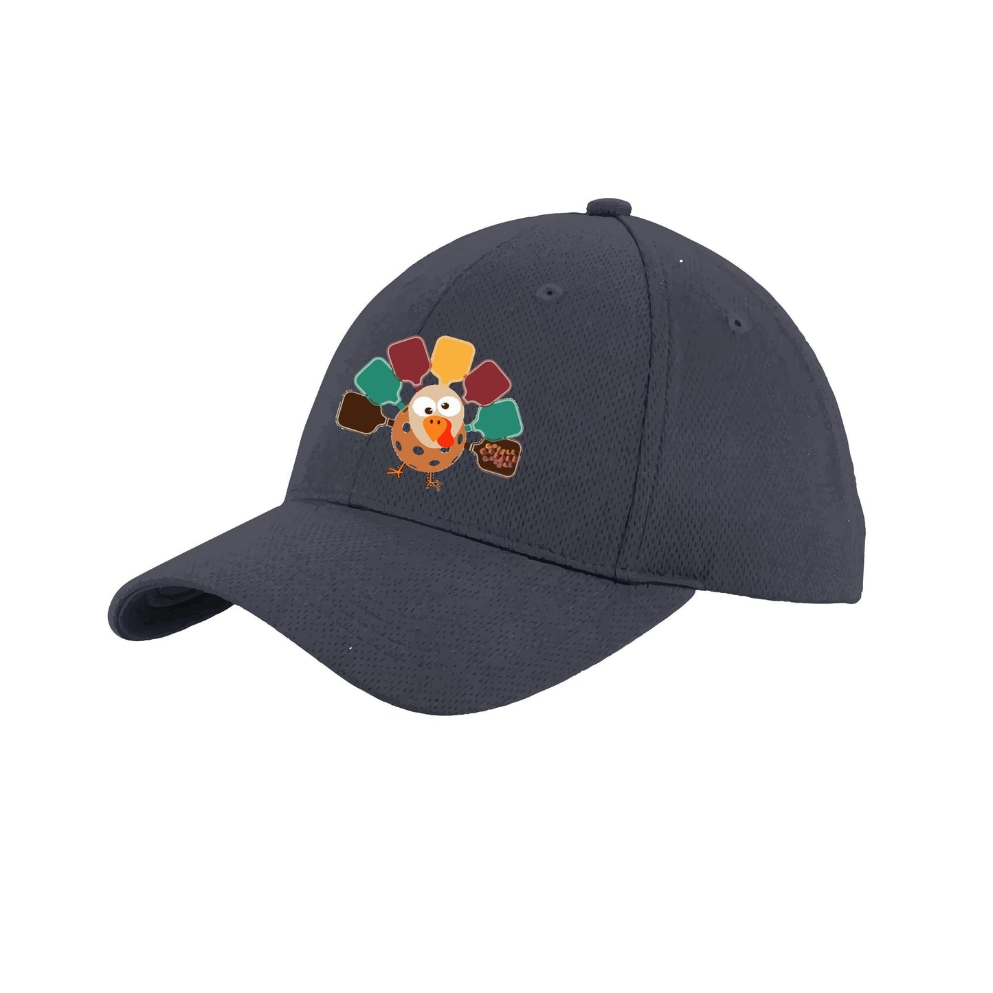 Turkey Pickleball | Pickleball Hat | Moisture-Wicking 100% Polyester