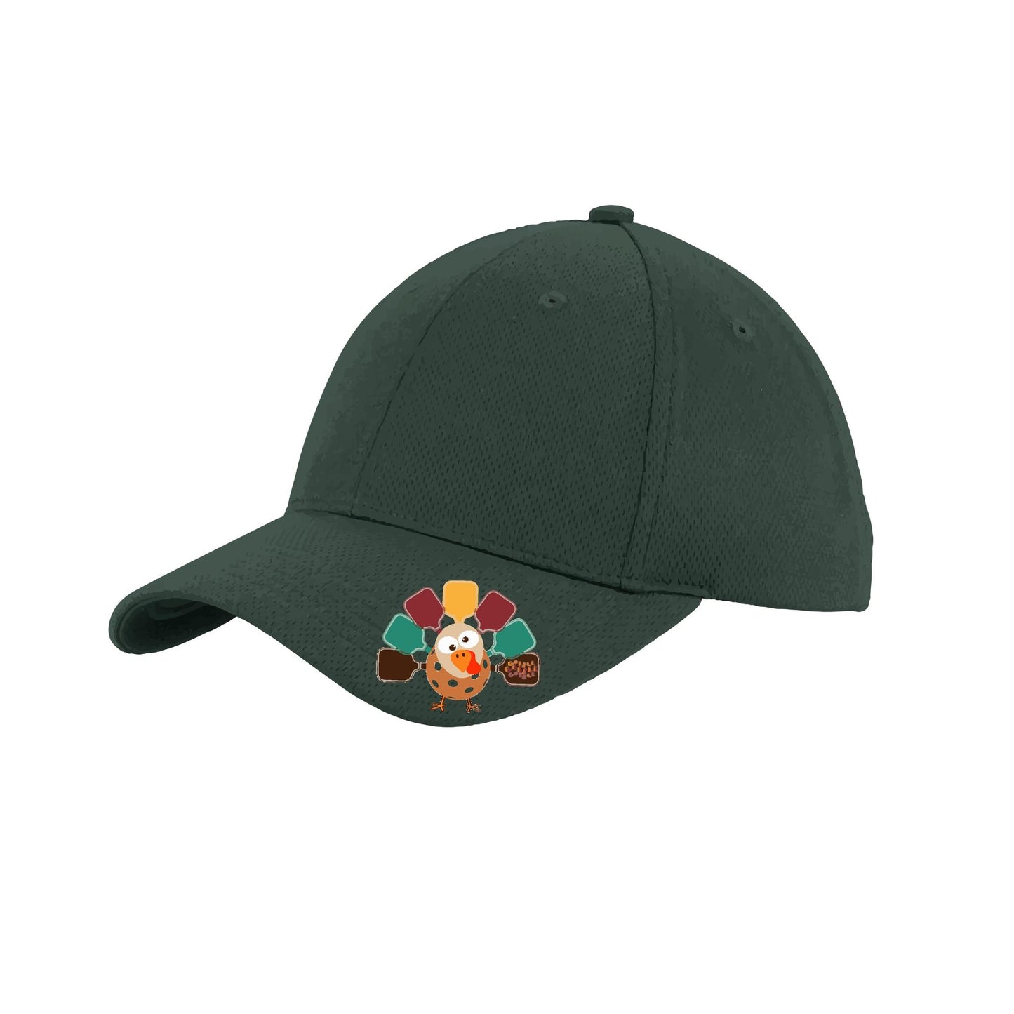 Turkey Pickleball | Pickleball Hat | Moisture-Wicking 100% Polyester