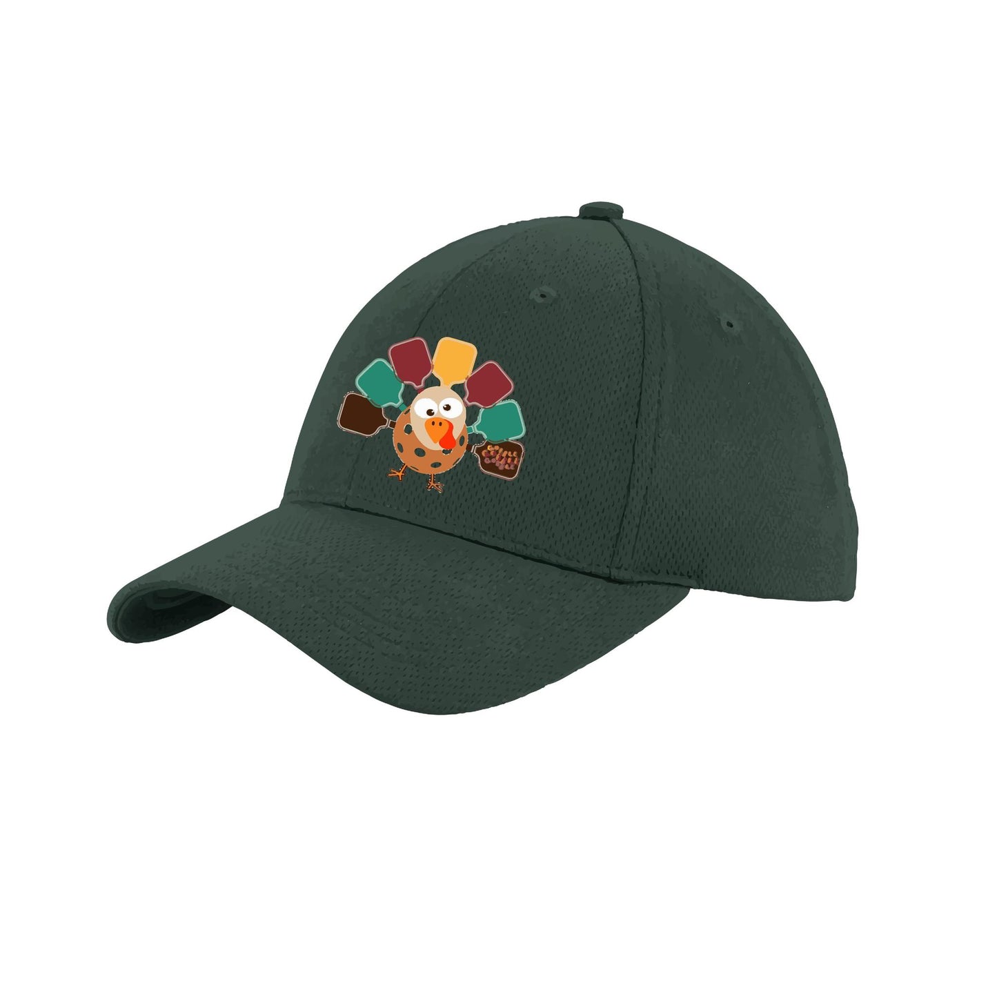 Turkey Pickleball | Pickleball Hat | Moisture-Wicking 100% Polyester