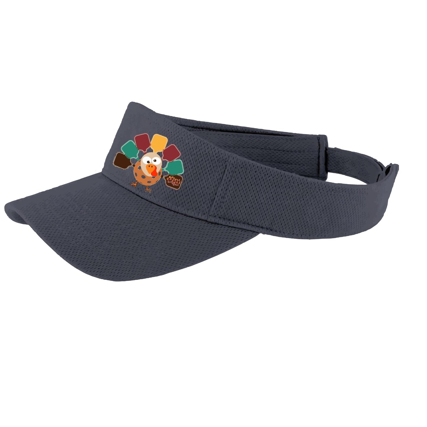 Turkey Pickleball | Pickleball Visors | Moisture Wicking 100% Polyester