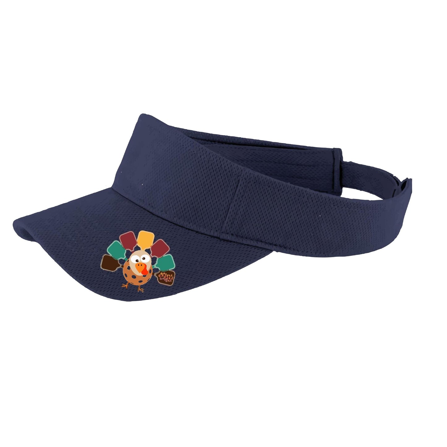 Turkey Pickleball | Pickleball Visors | Moisture Wicking 100% Polyester