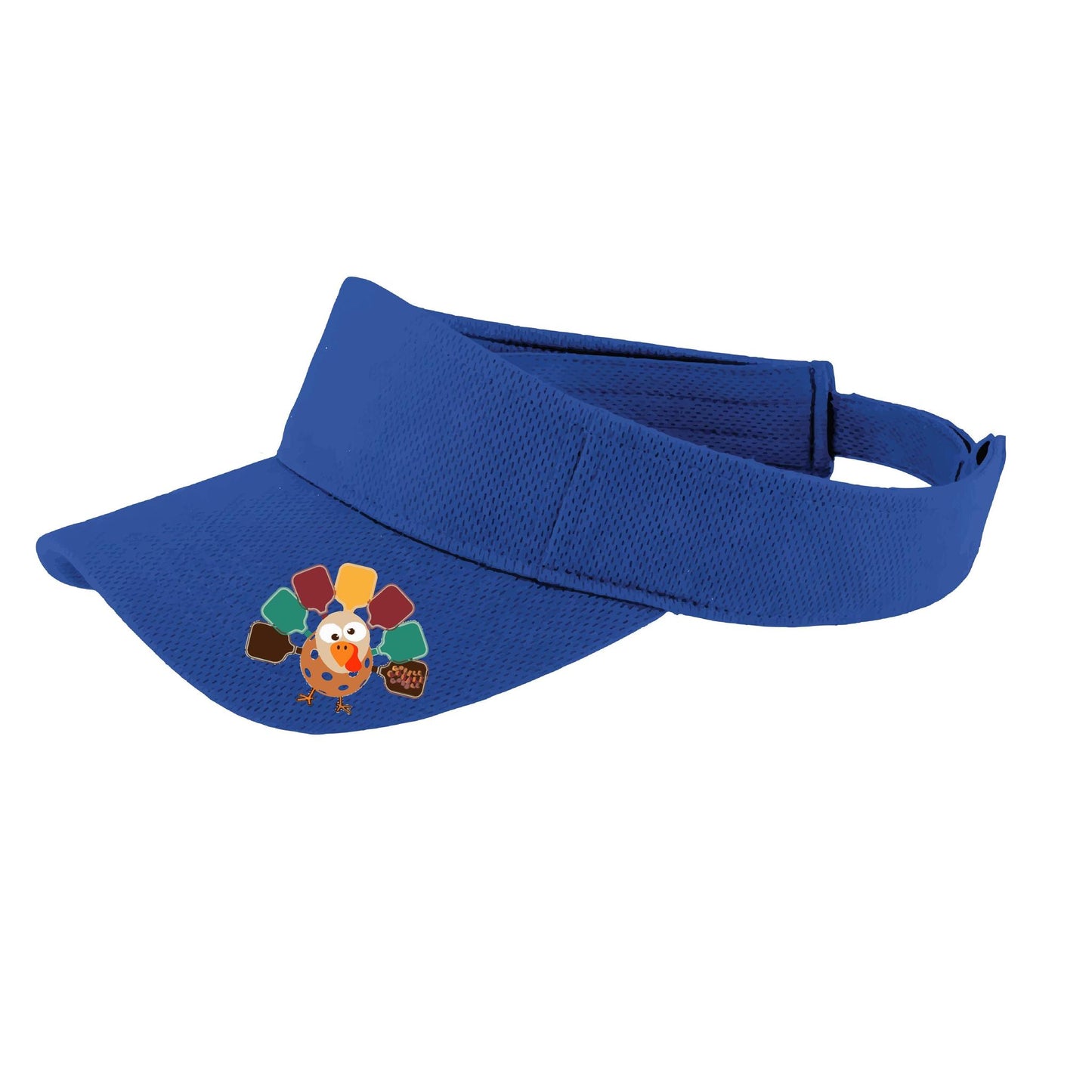 Turkey Pickleball | Pickleball Visors | Moisture Wicking 100% Polyester