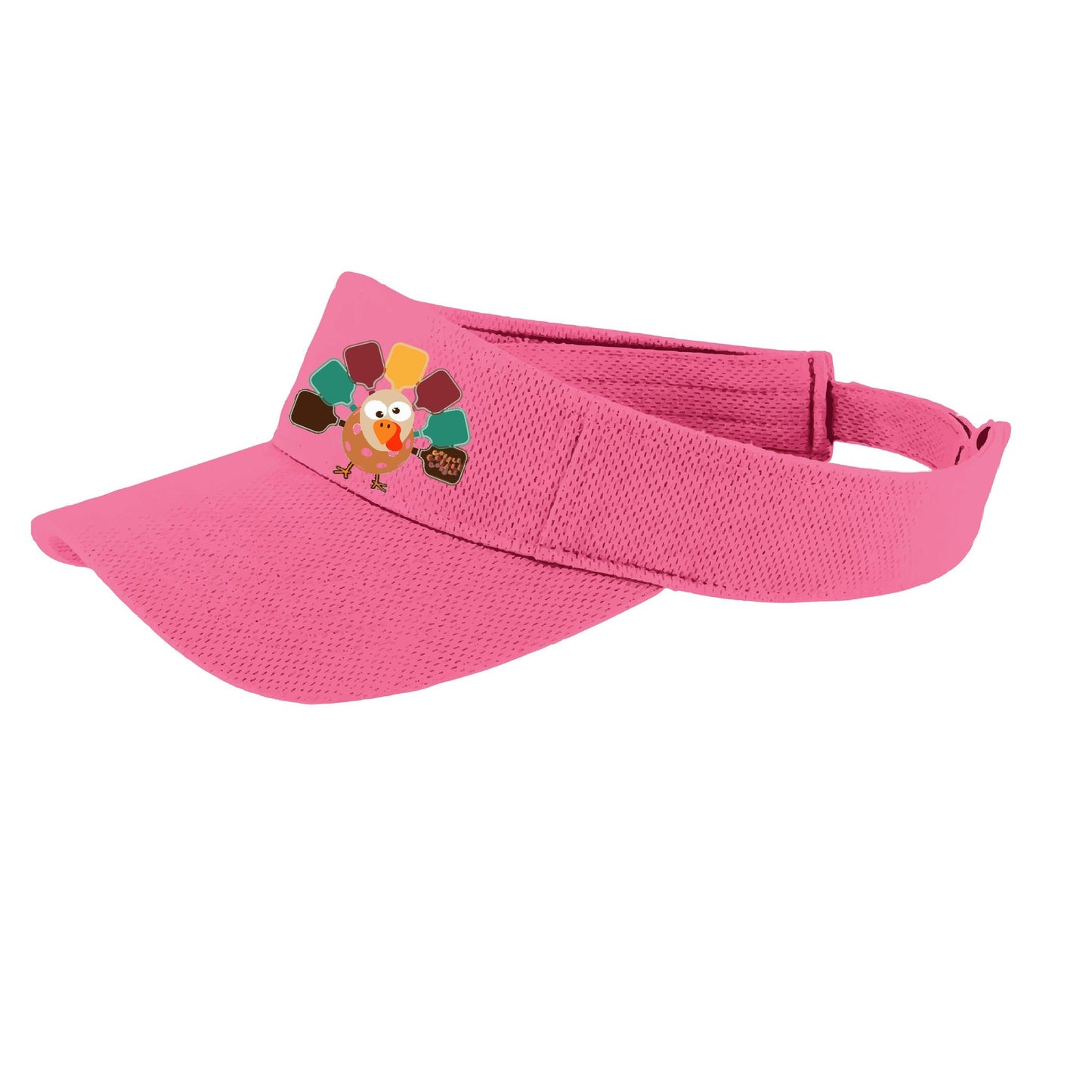 Turkey Pickleball | Pickleball Visors | Moisture Wicking 100% Polyester