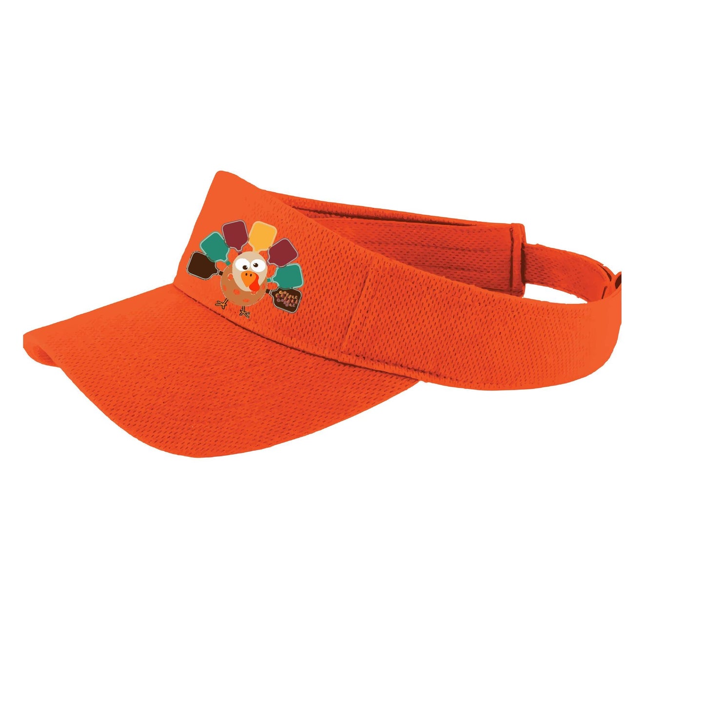 Turkey Pickleball | Pickleball Visors | Moisture Wicking 100% Polyester