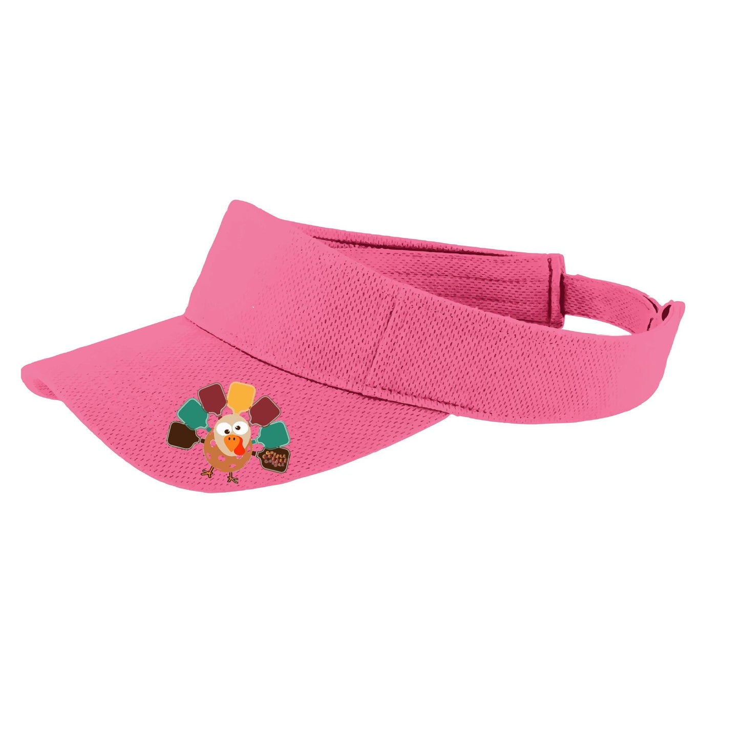 Turkey Pickleball | Pickleball Visors | Moisture Wicking 100% Polyester