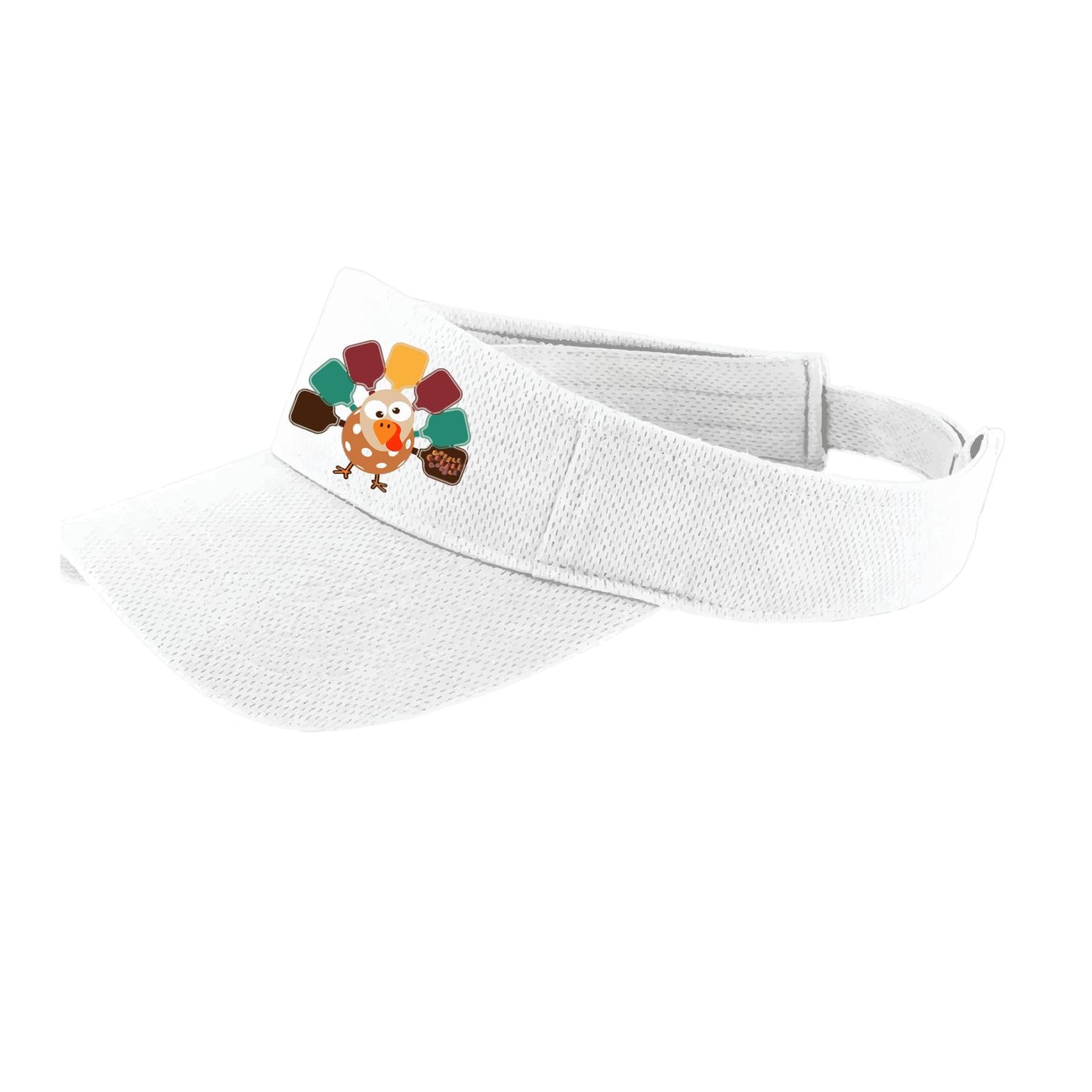 Turkey Pickleball | Pickleball Visors | Moisture Wicking 100% Polyester